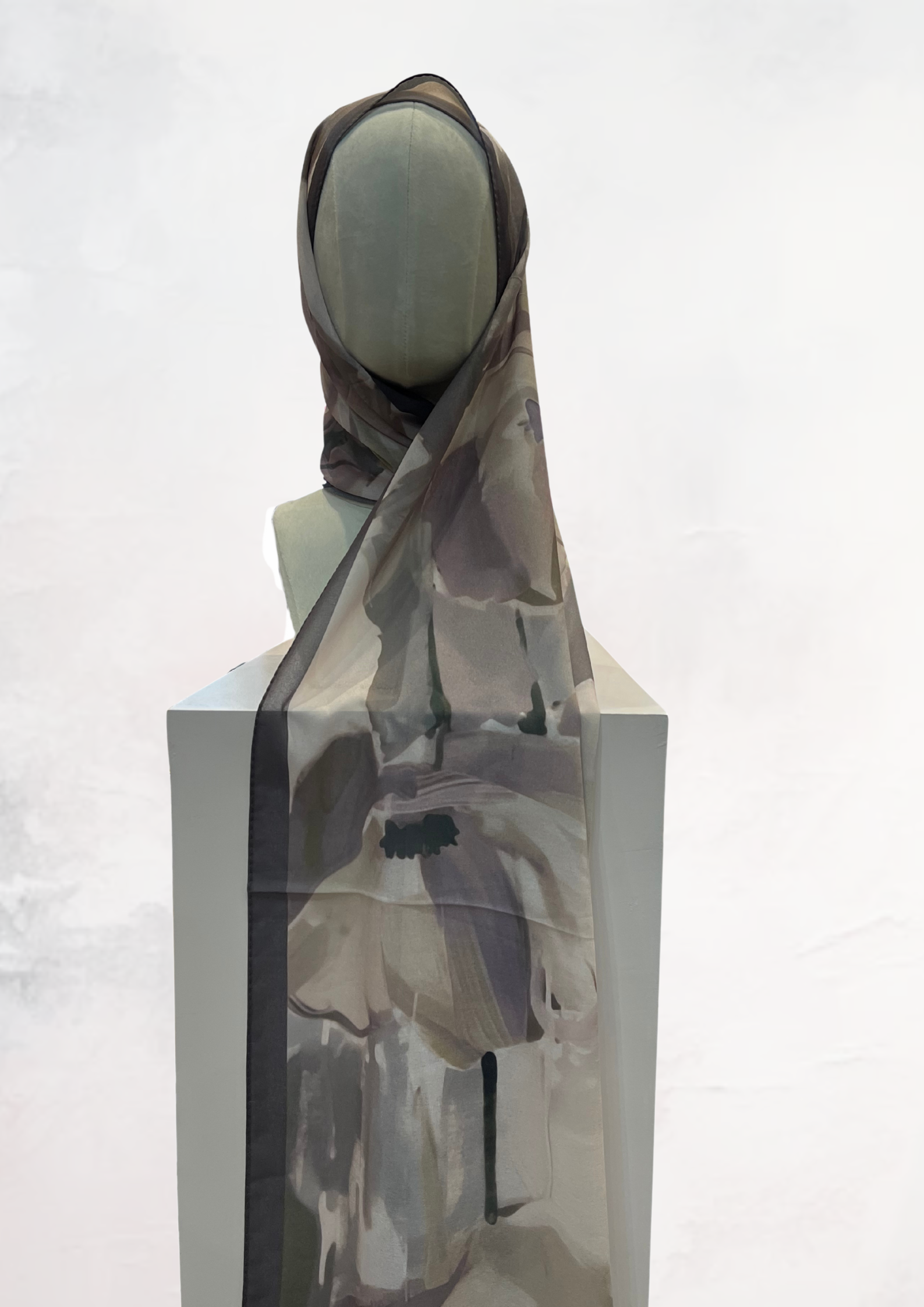 Abstract Floral Hijab