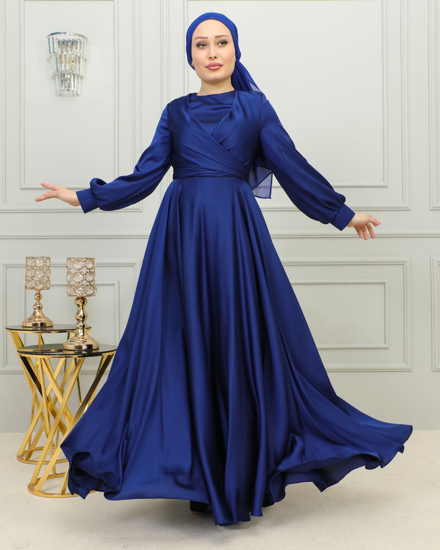 Ameera Satin Dress