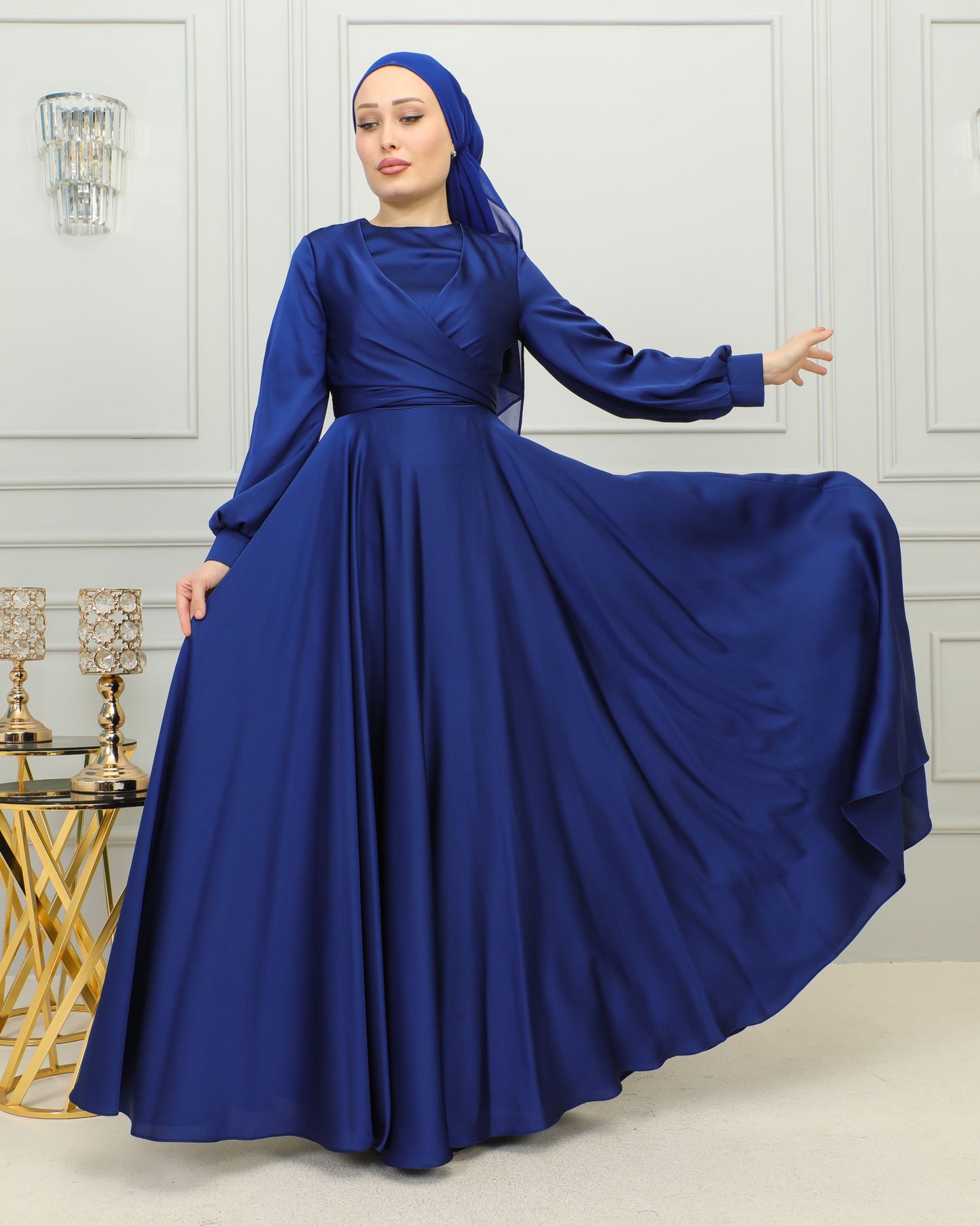 Ameera Satin Dress