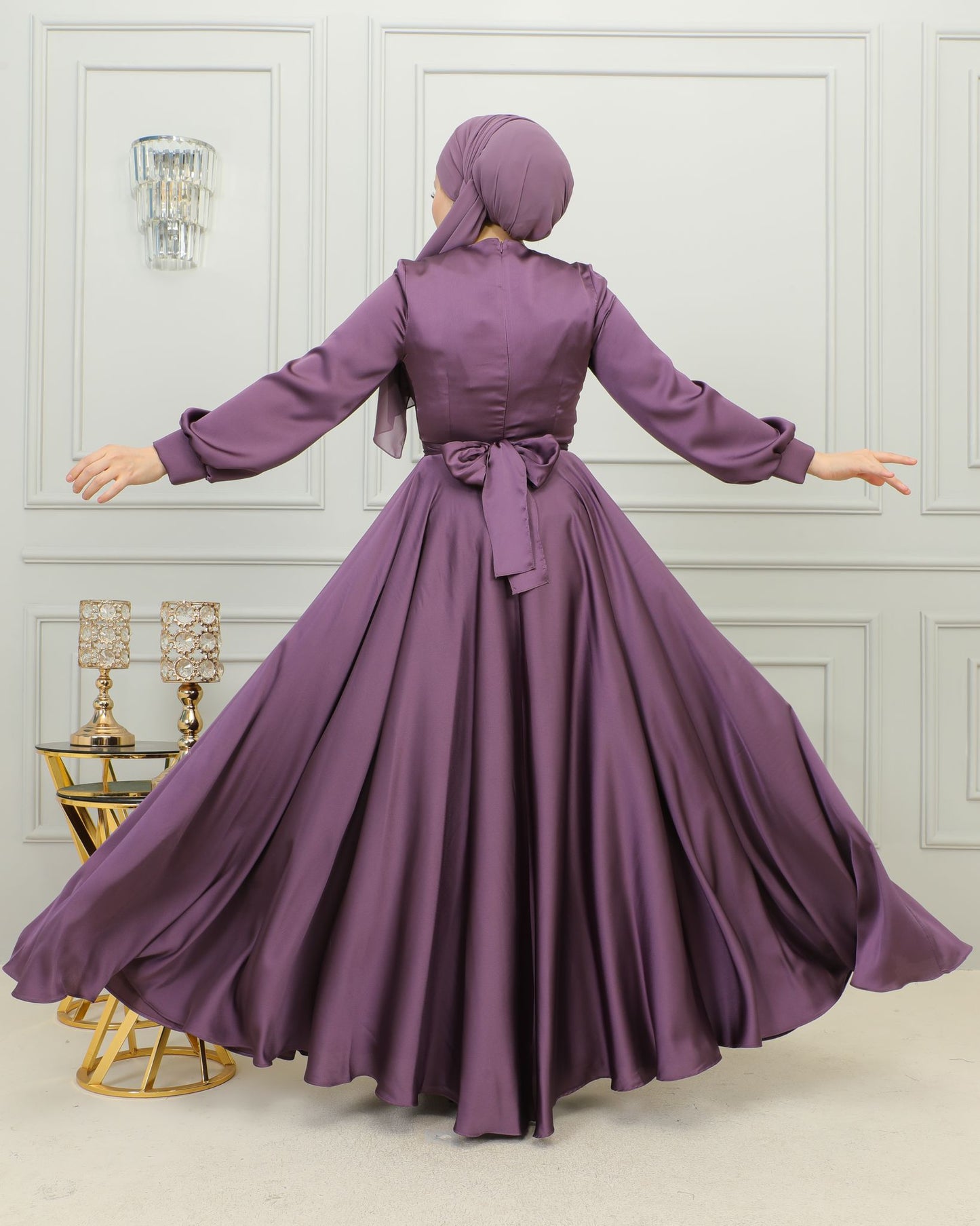Ameera Satin Dress
