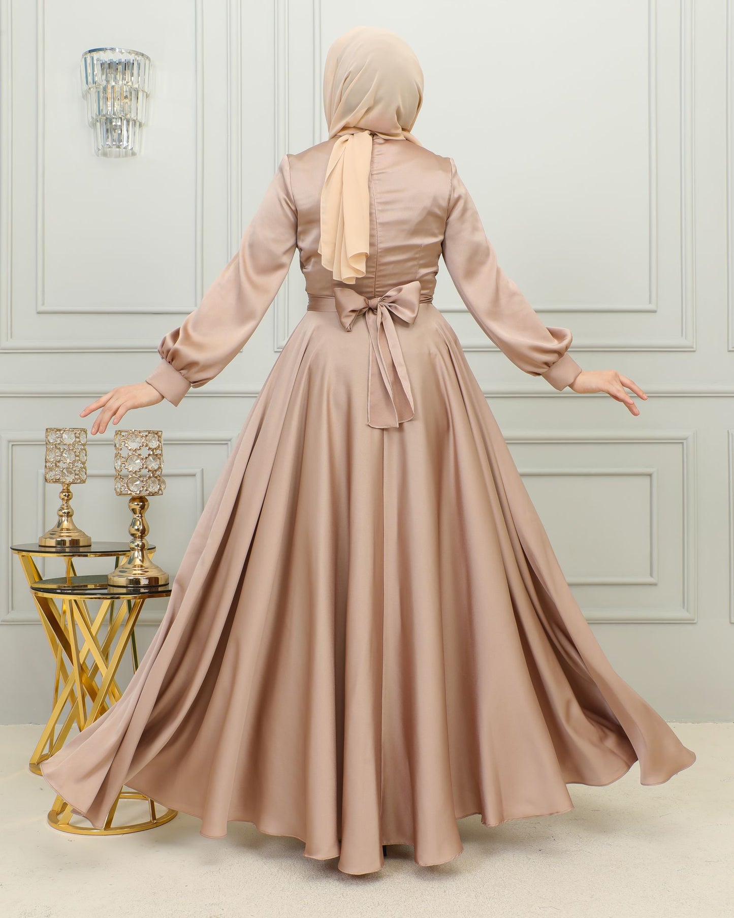 Ameera Satin Dress