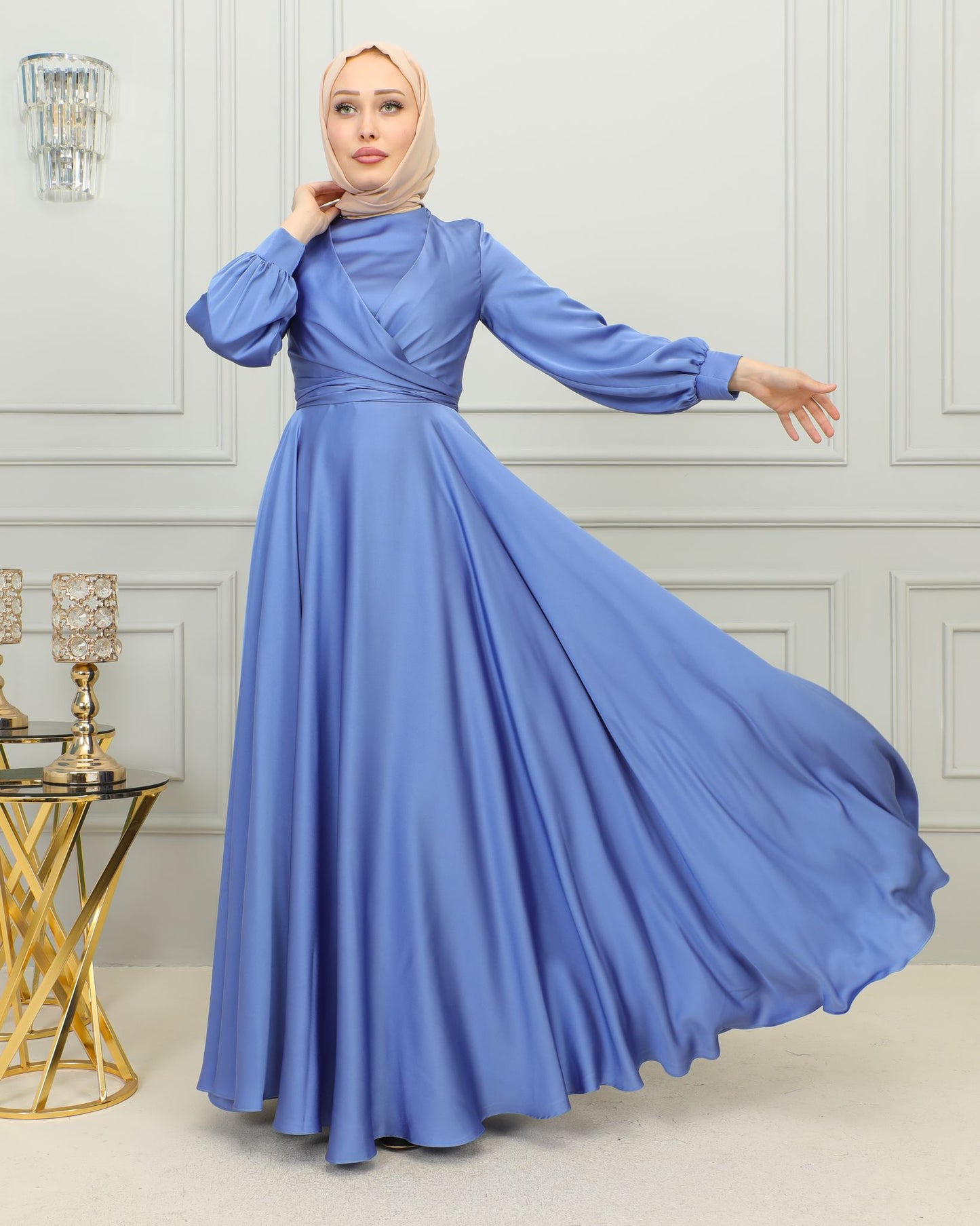 Ameera Satin Dress