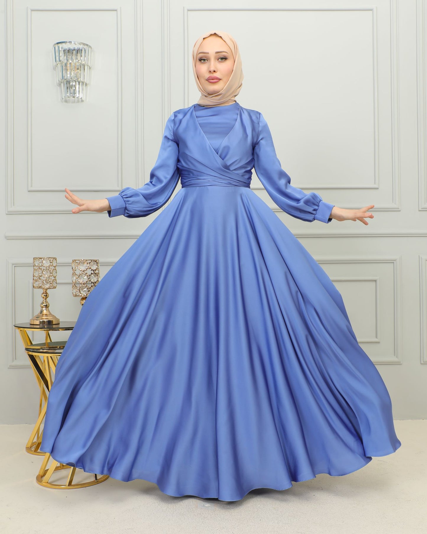 Ameera Satin Dress