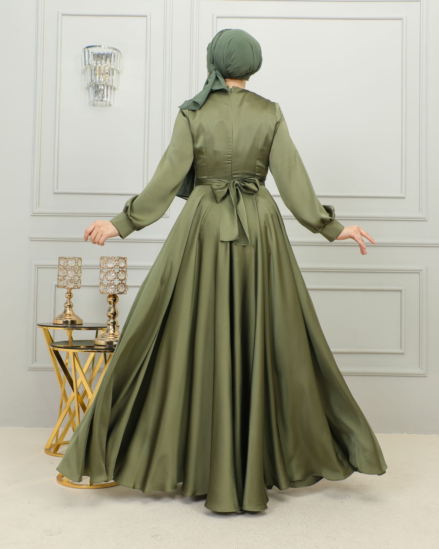 Ameera Satin Dress
