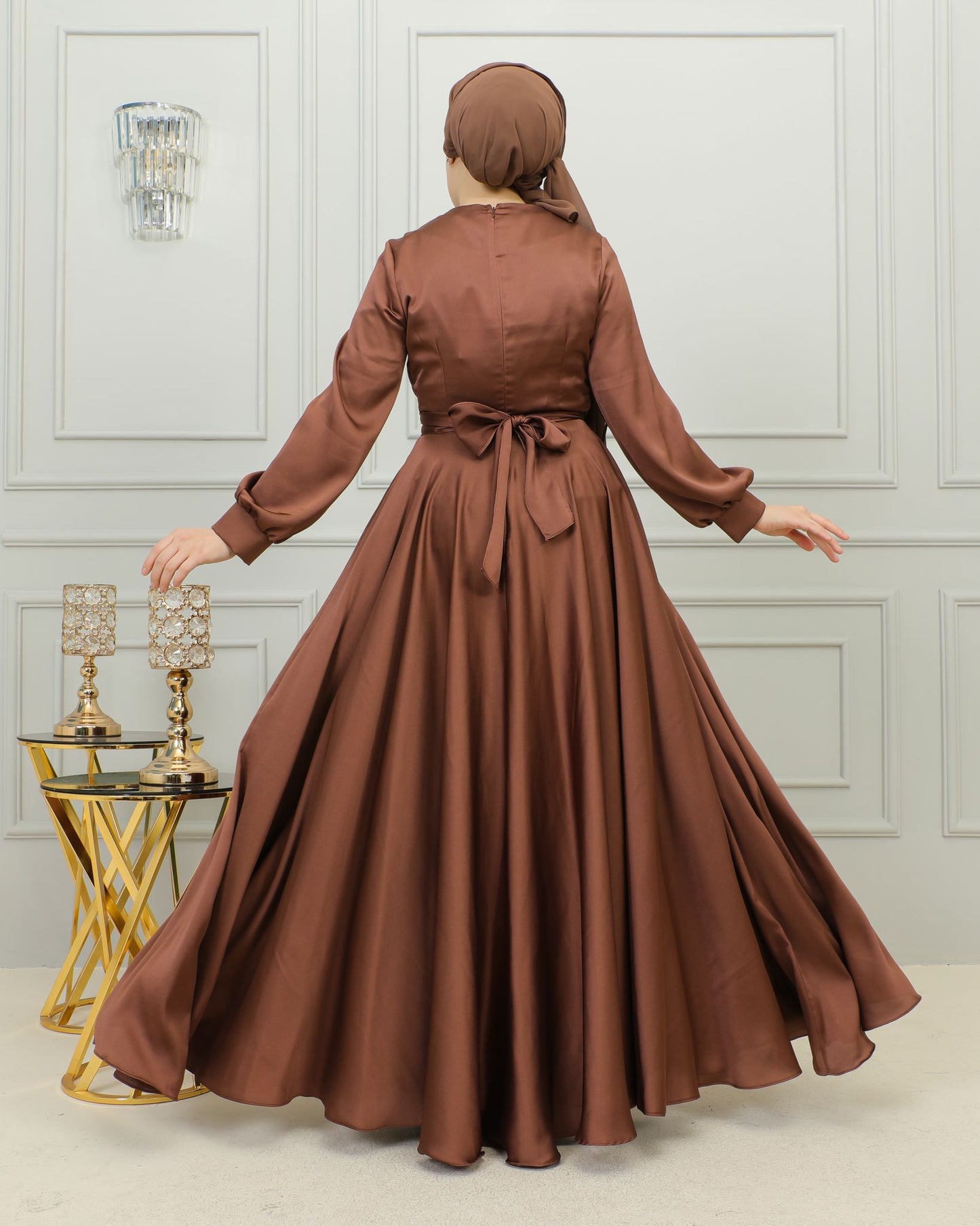 Ameera Satin Dress