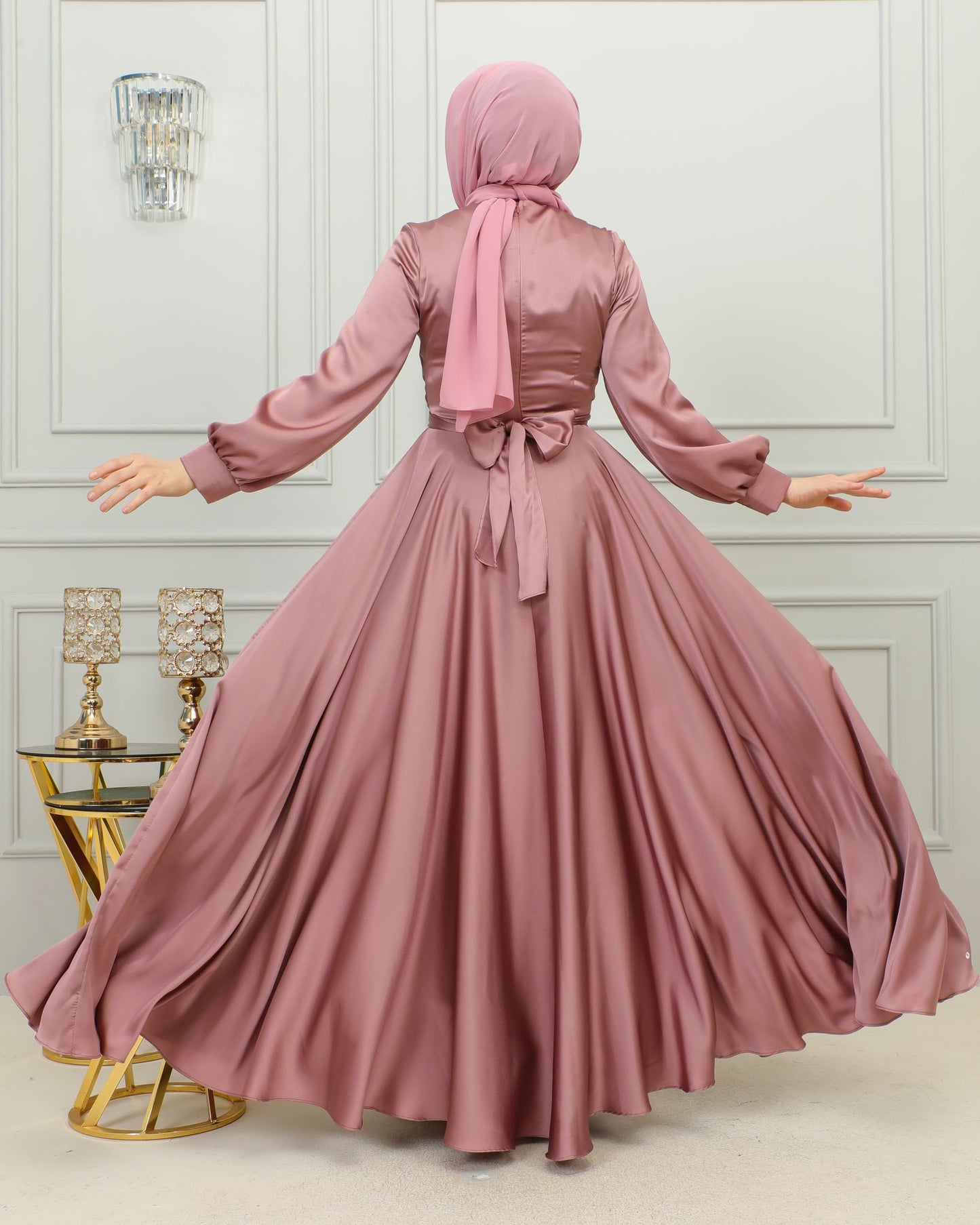 Ameera Satin Dress