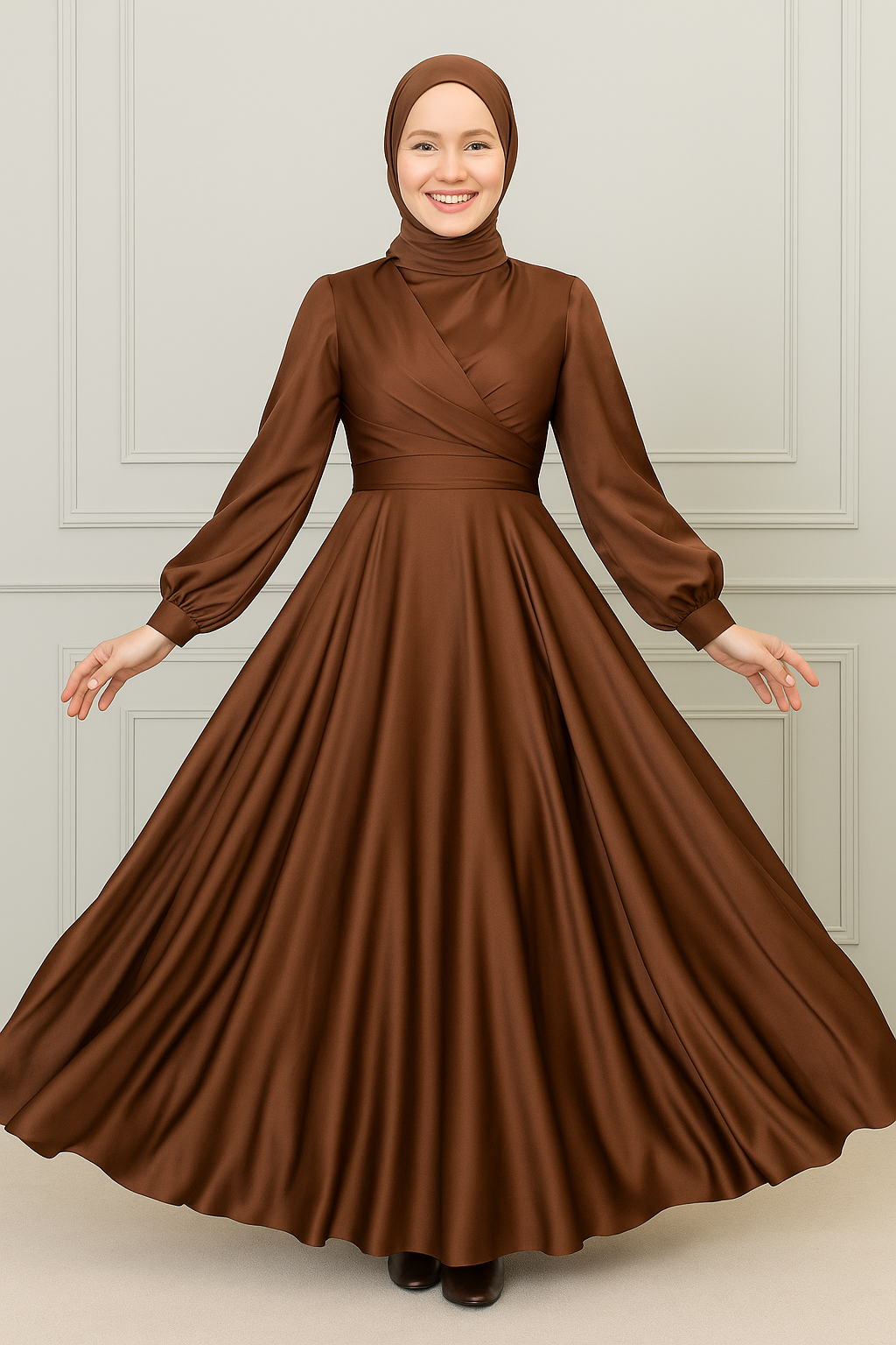 Ameera Satin Dress