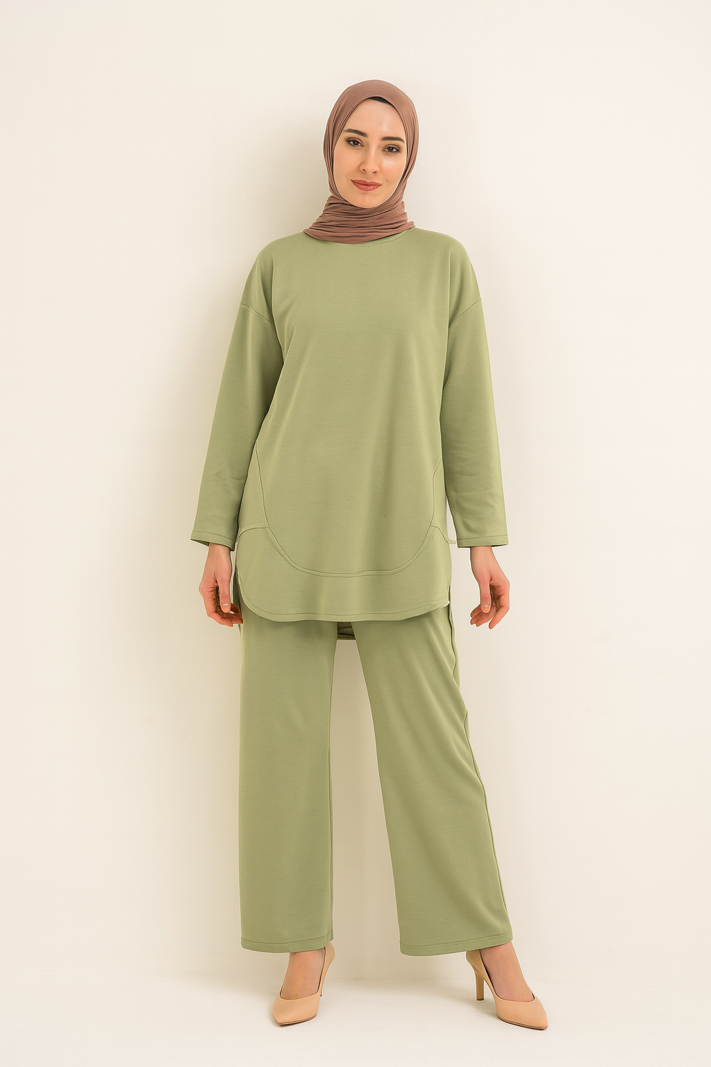 Curved Hem Co Ord