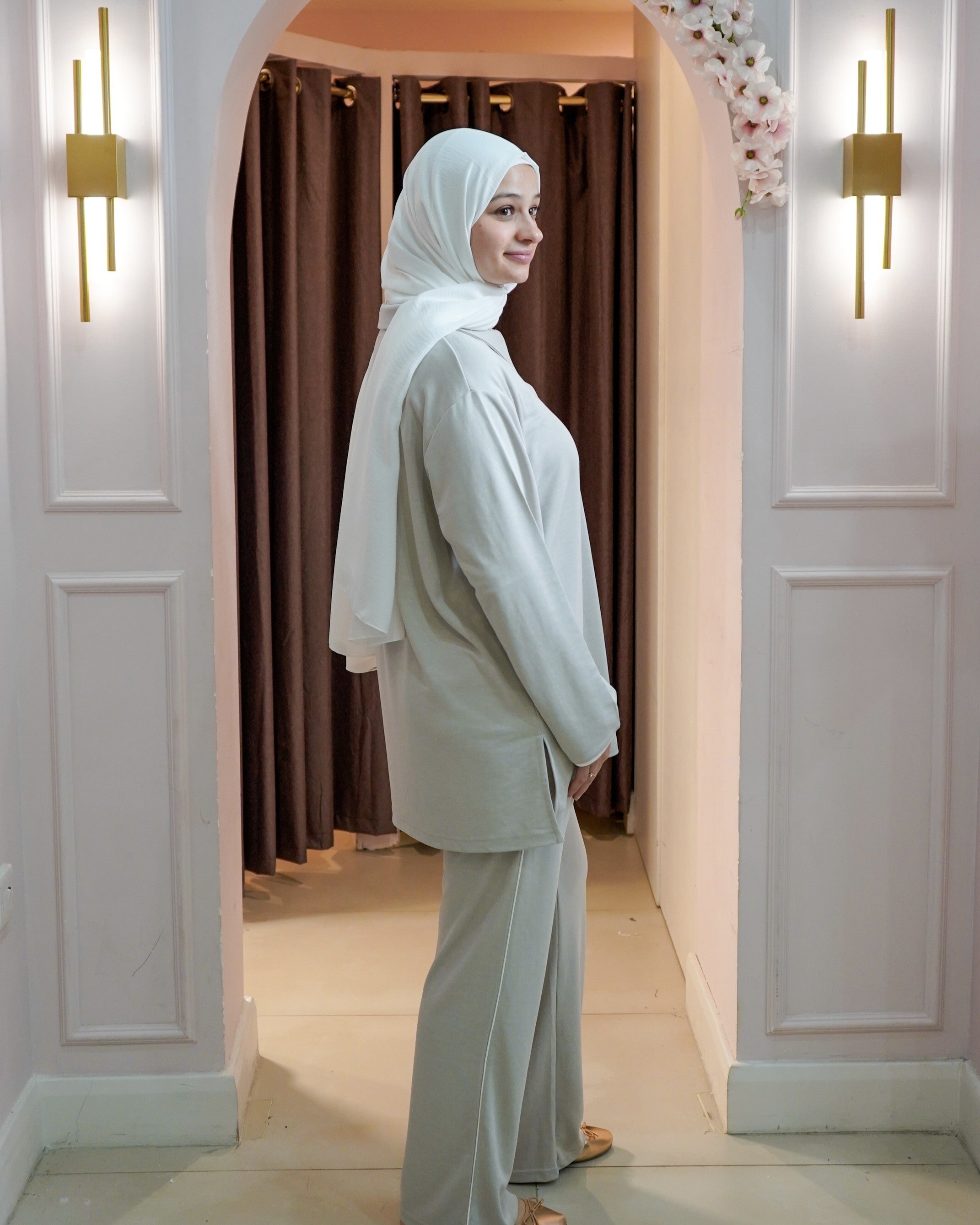Piped Hem Set