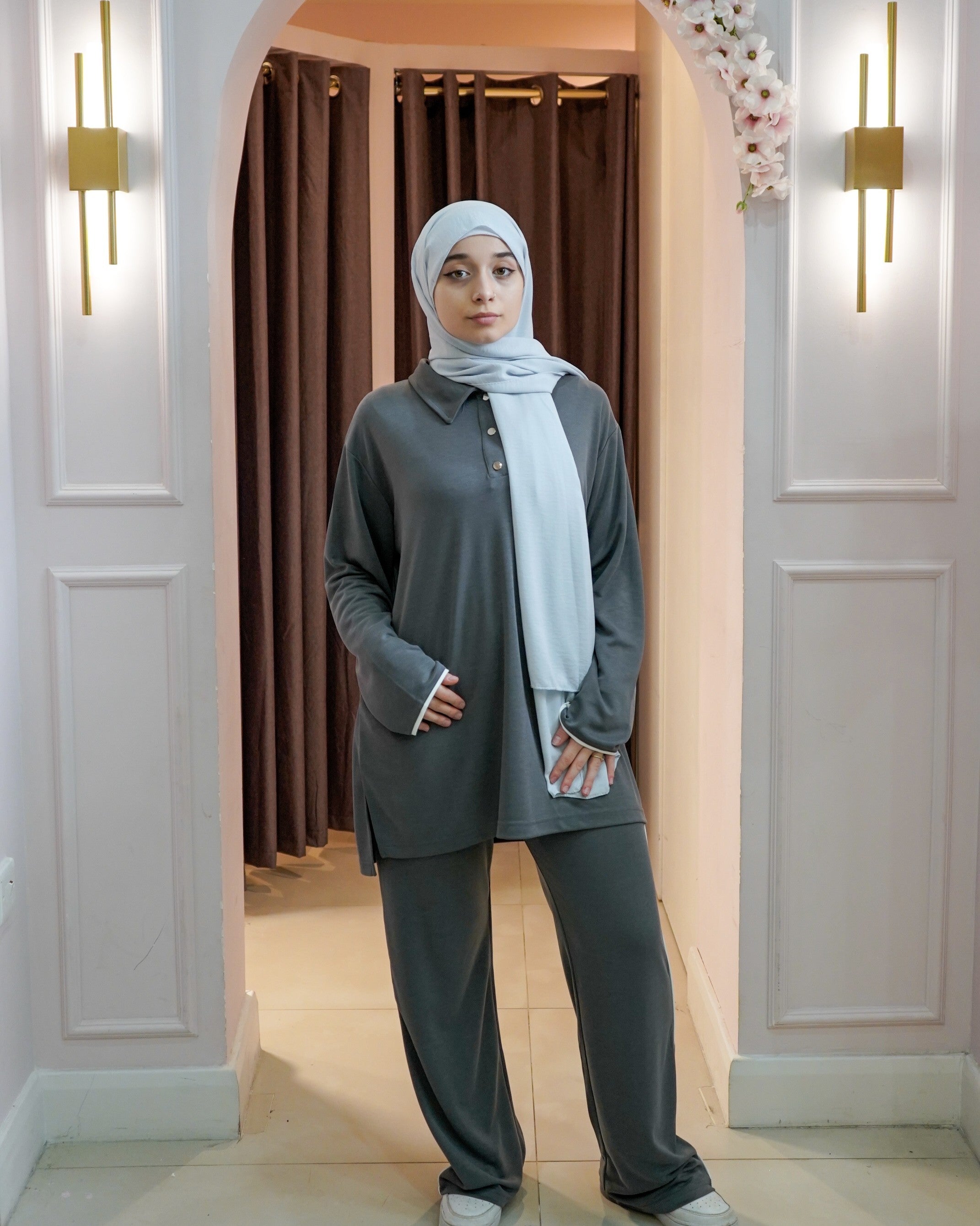Piped Hem Set