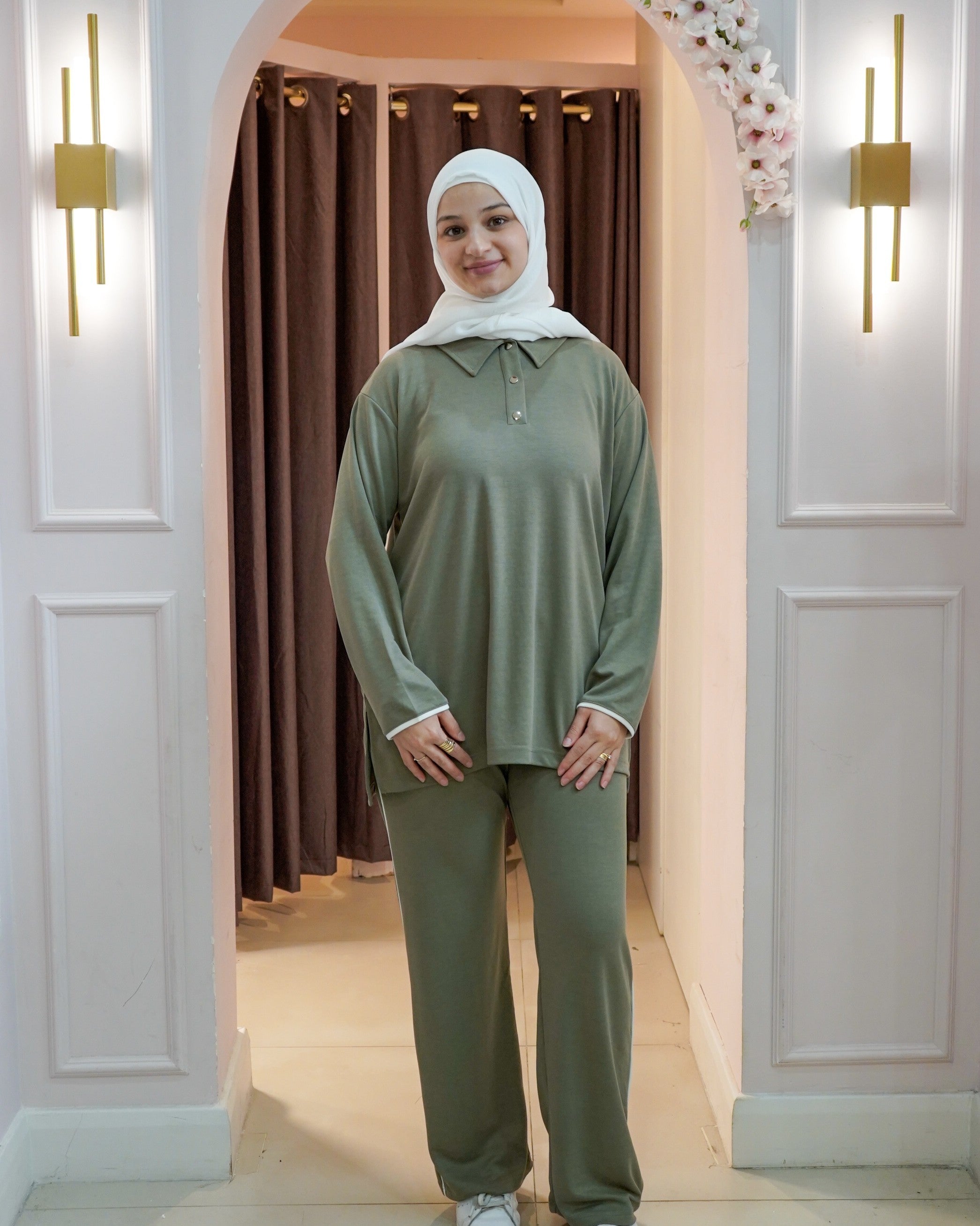 Piped Hem Set