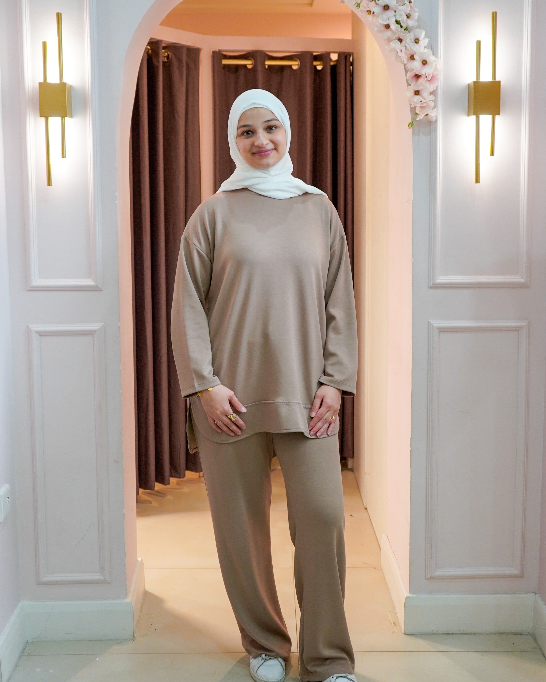 Curved Hem Co Ord