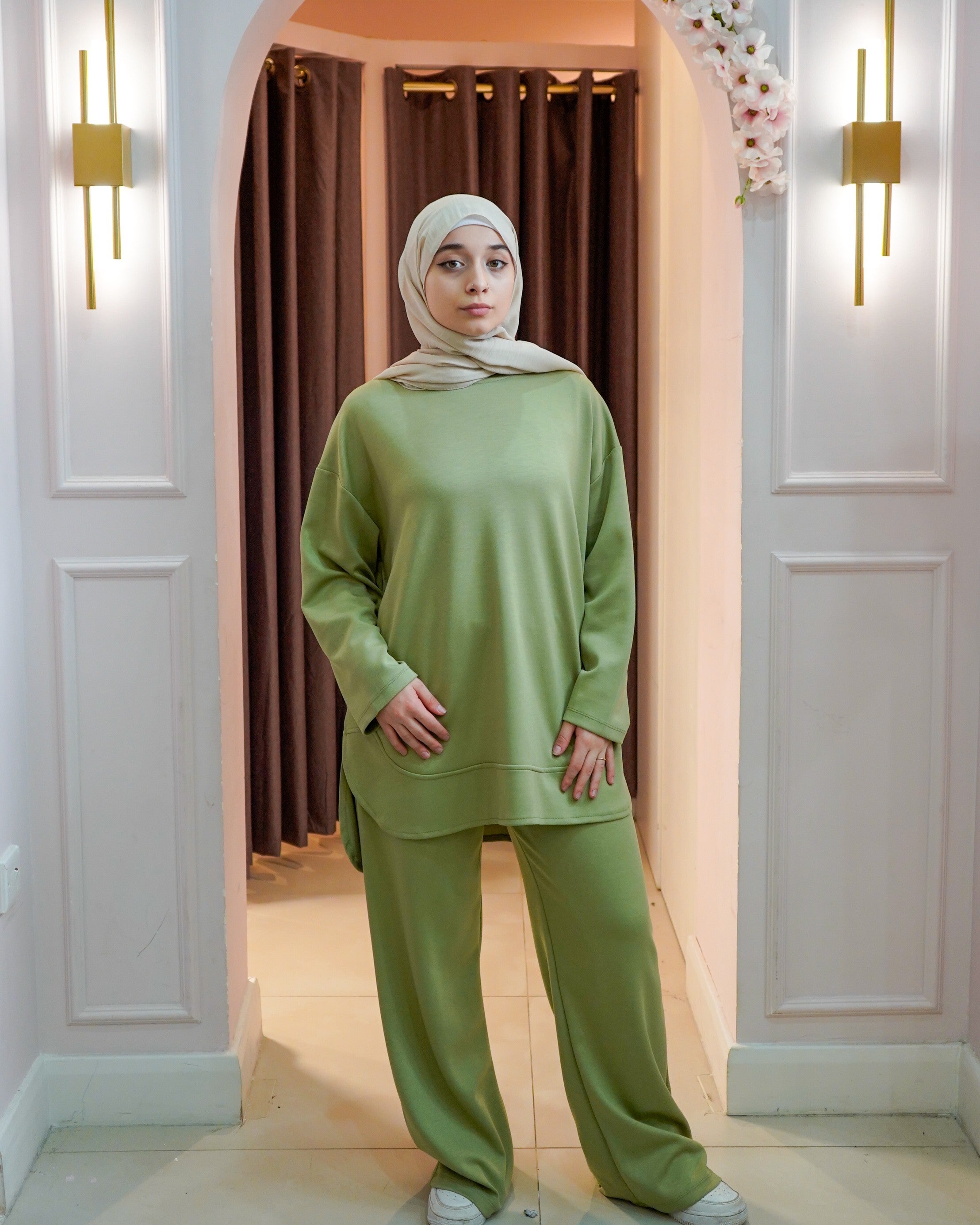 Curved Hem Co Ord