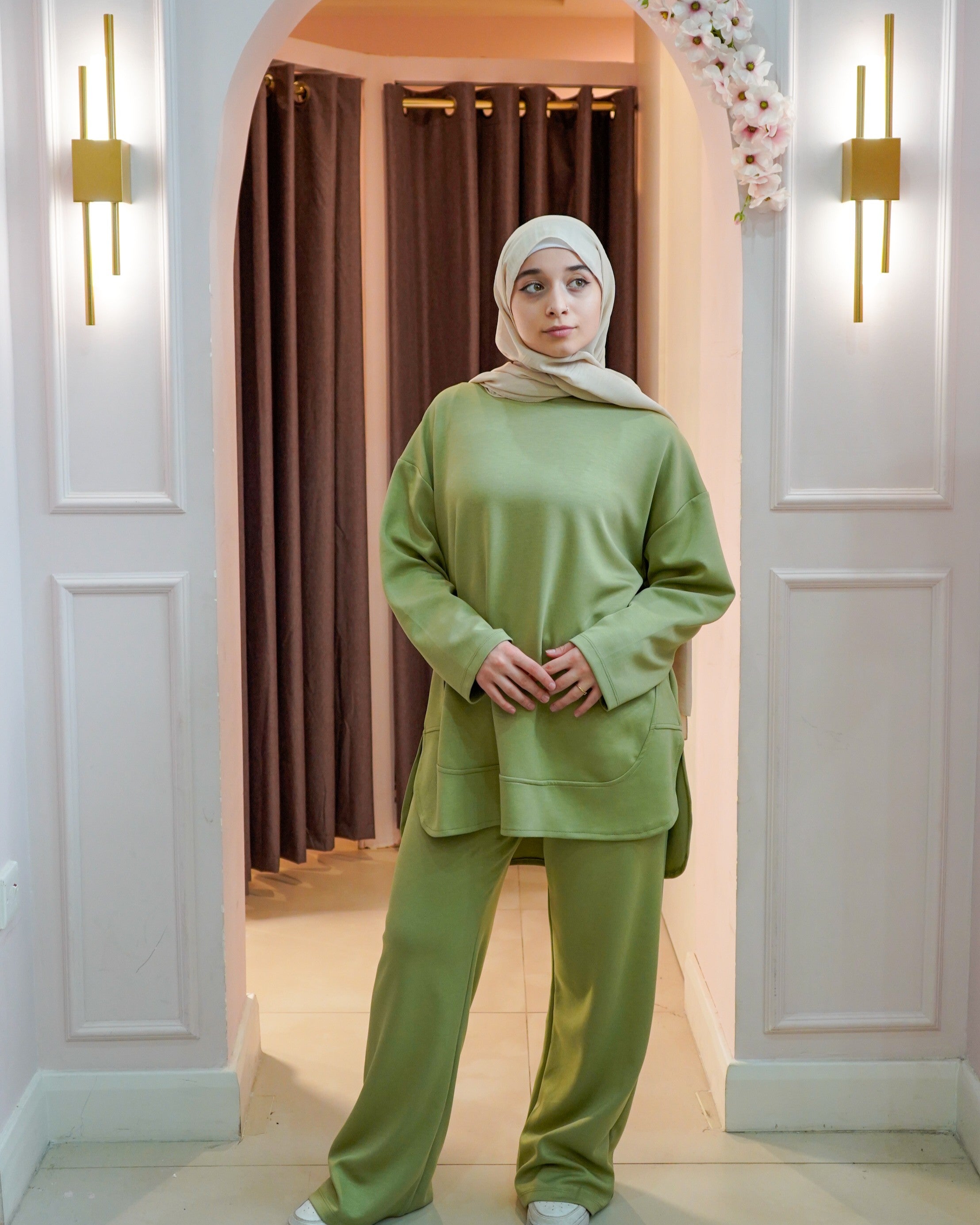 Curved Hem Co Ord