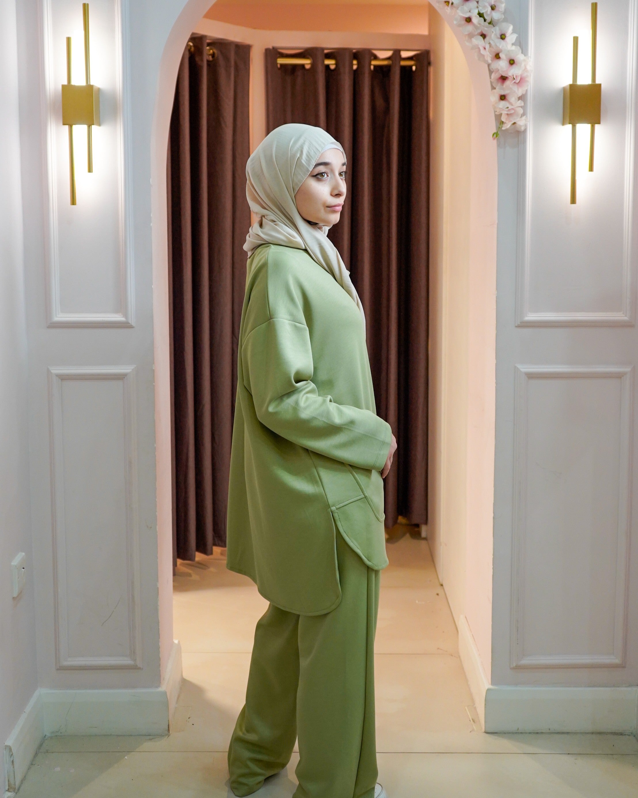 Curved Hem Co Ord