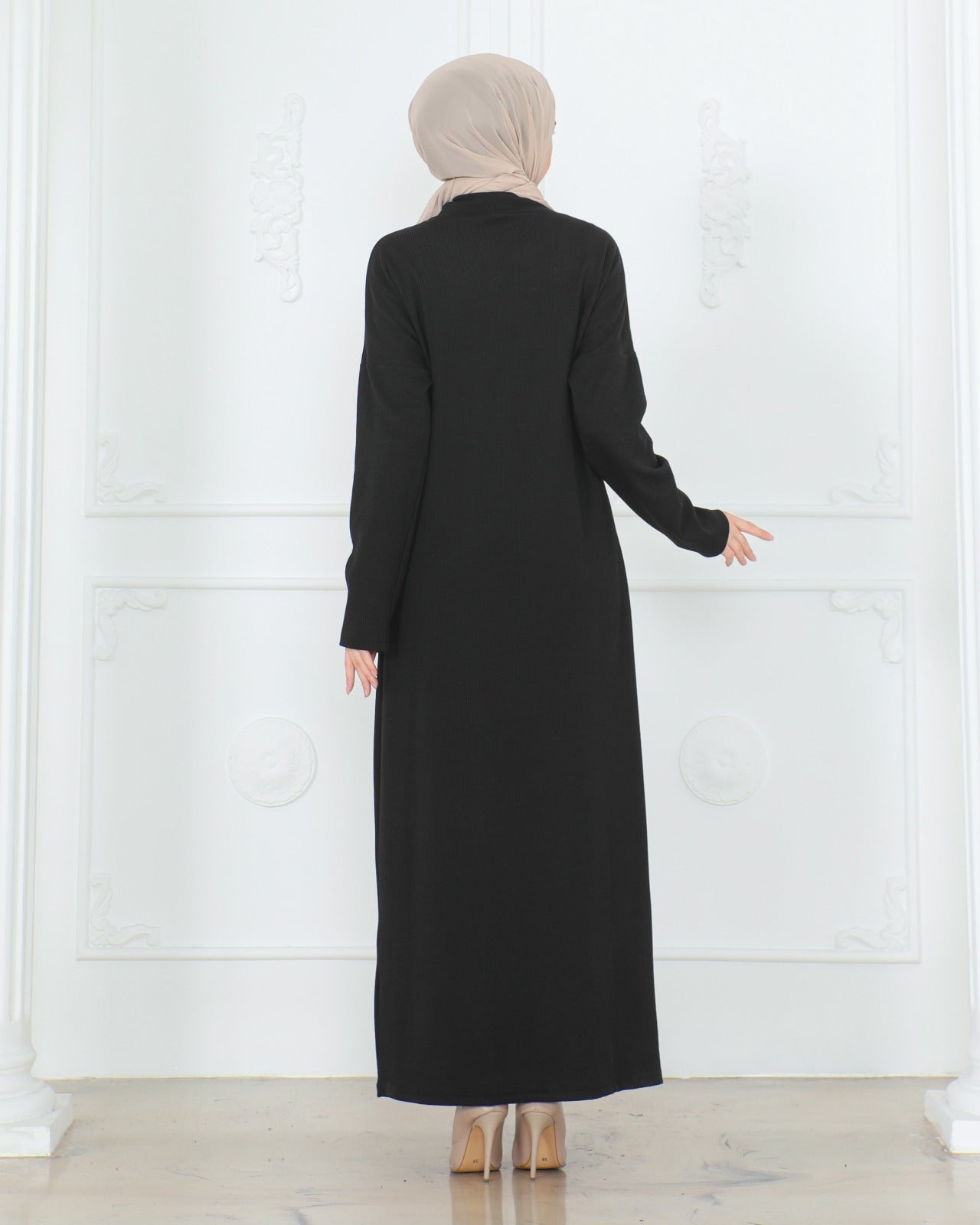 Knit Turtleneck Dress