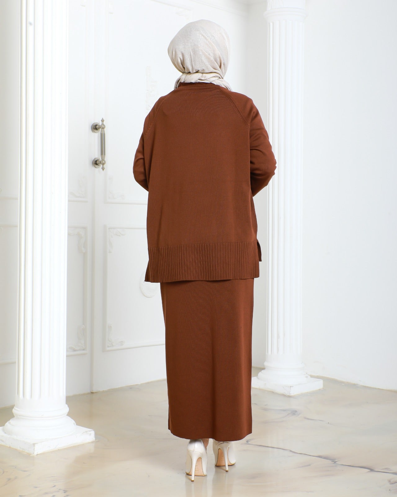 Basic knit skirt Co Ord