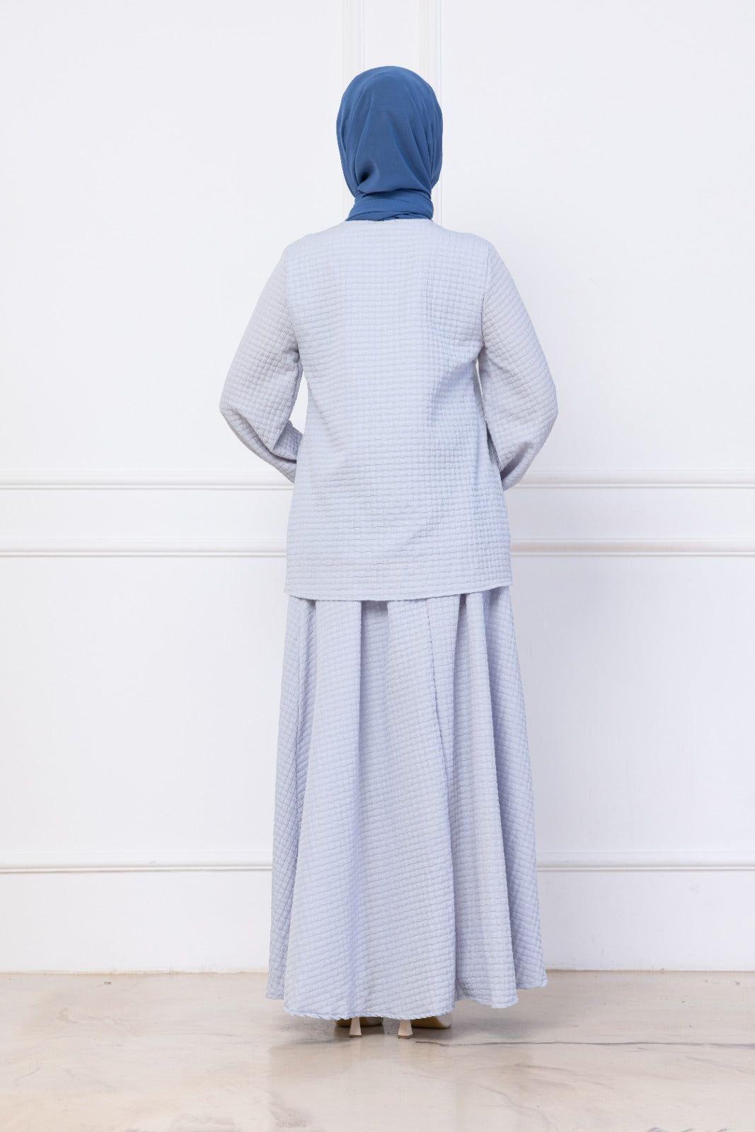 Light Stone Skirt co-ord