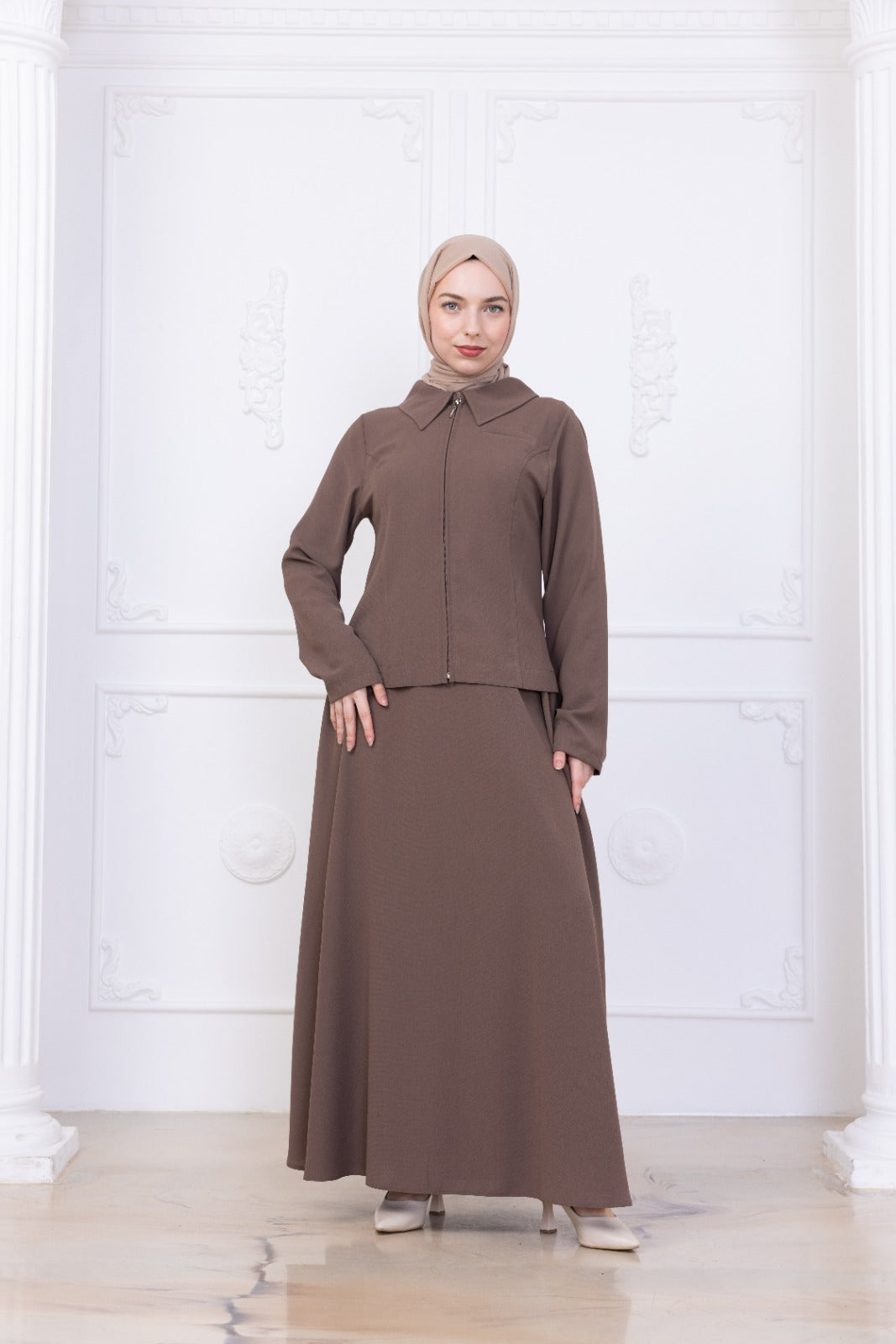 Zip skirt co ord