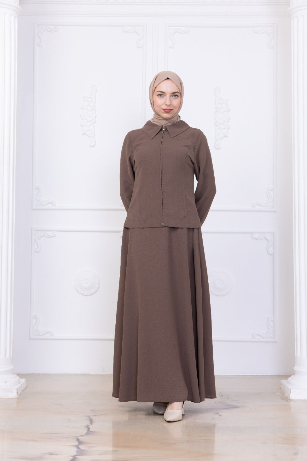 Zip skirt co ord