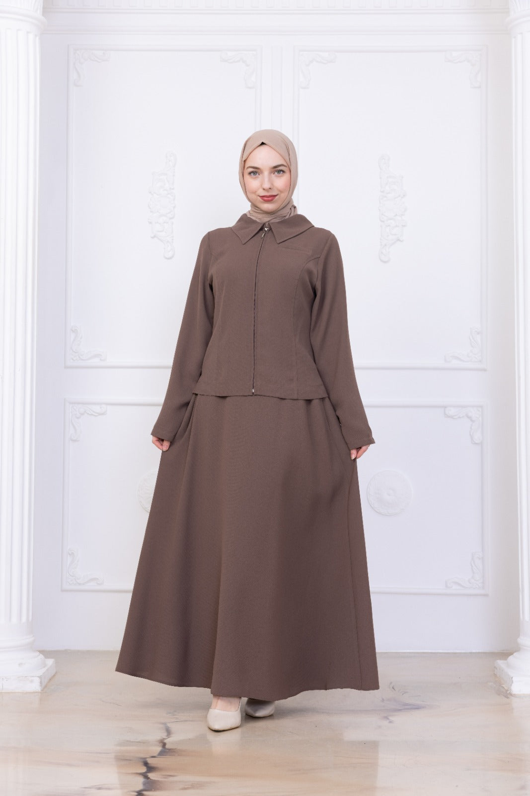 Zip skirt co ord