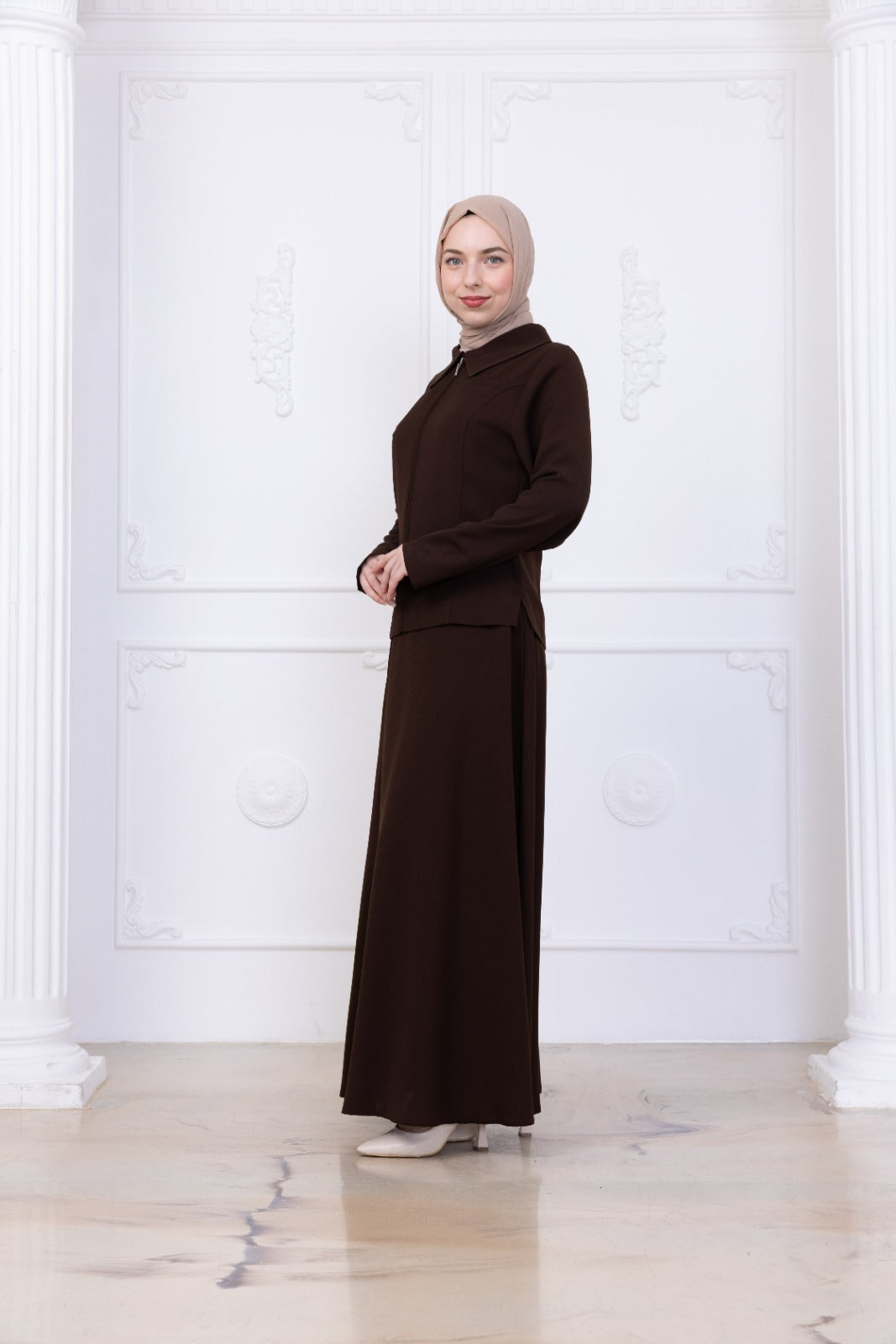 Zip skirt co ord