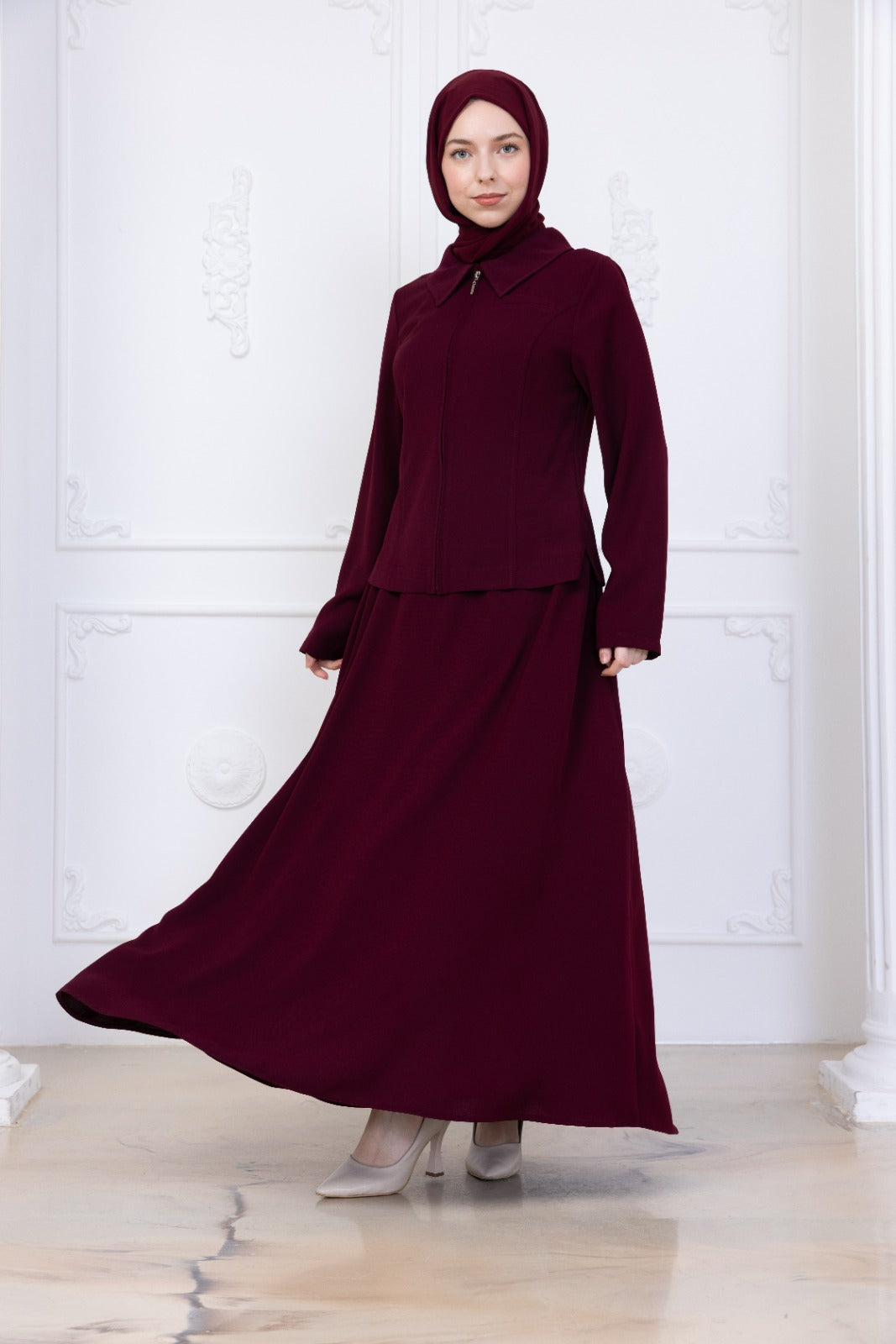 Zip skirt co ord