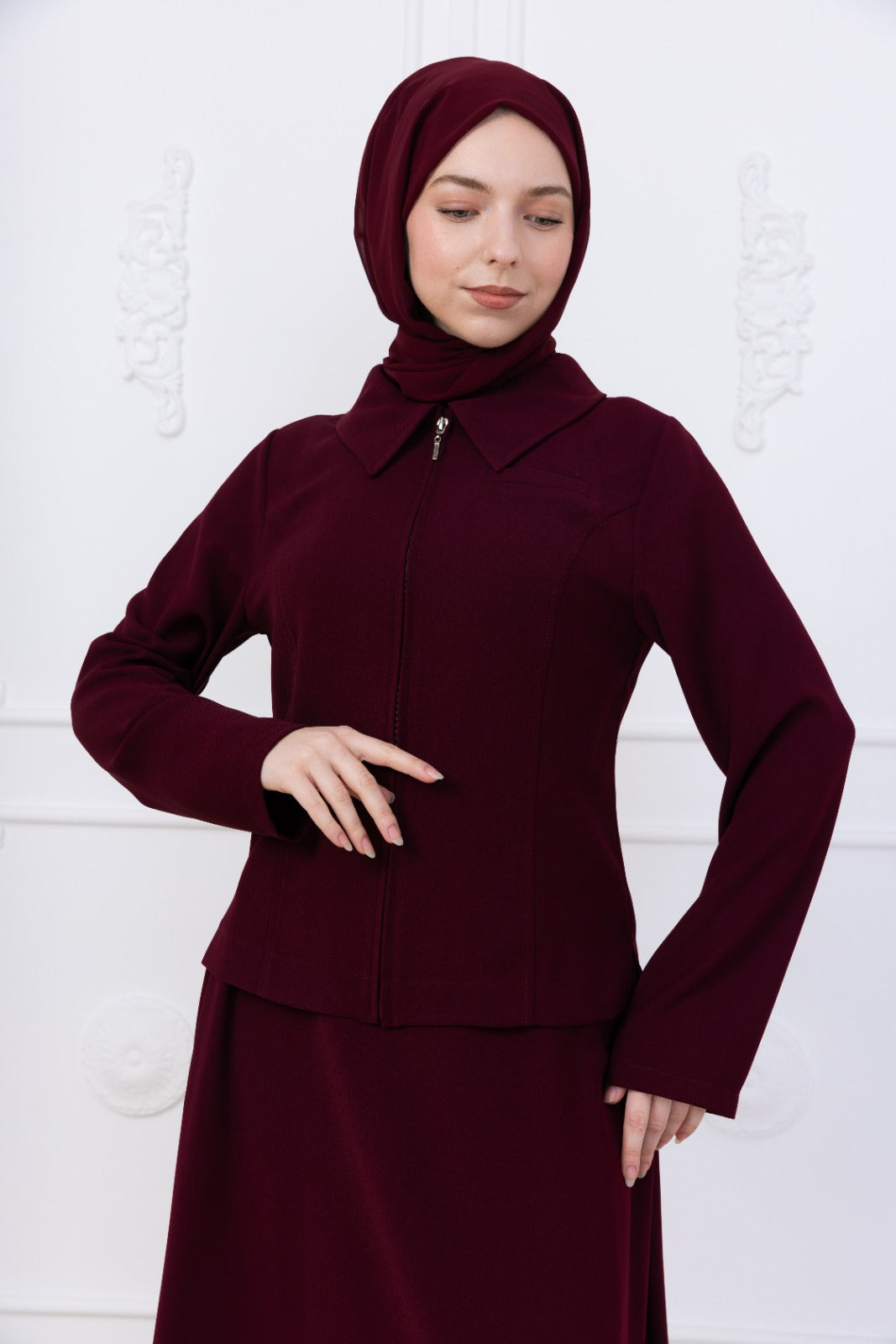 Zip skirt co ord