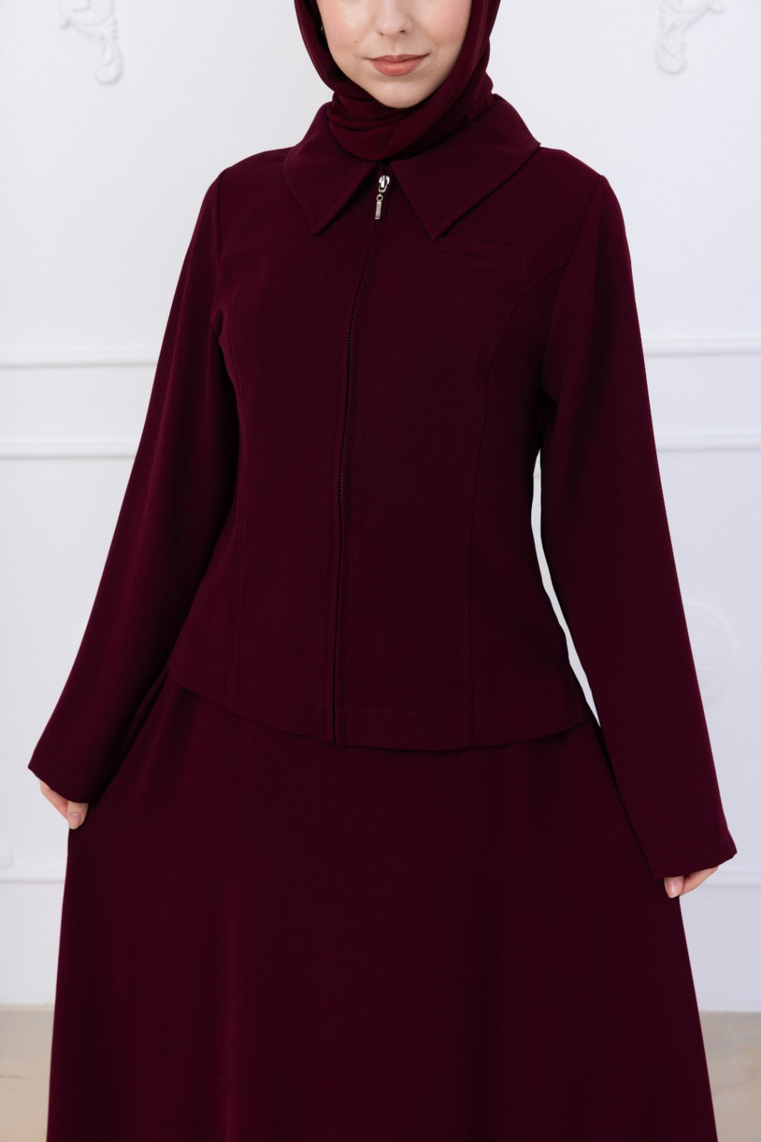 Zip skirt co ord