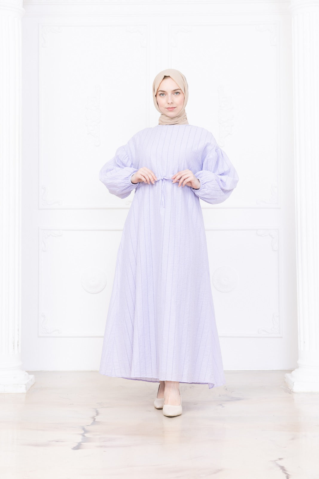 Adjustable Waist Clip Dress