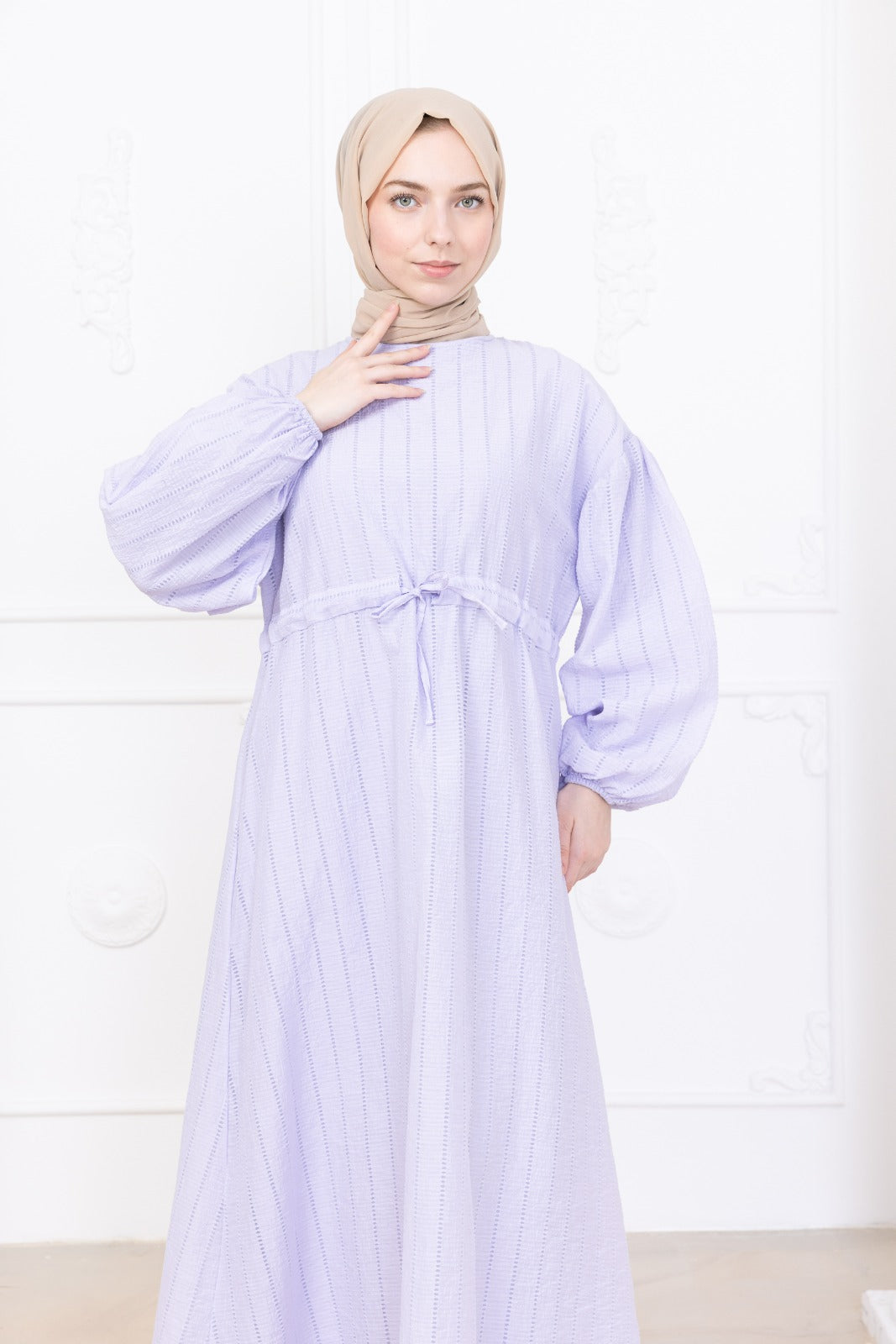 Adjustable Waist Clip Dress