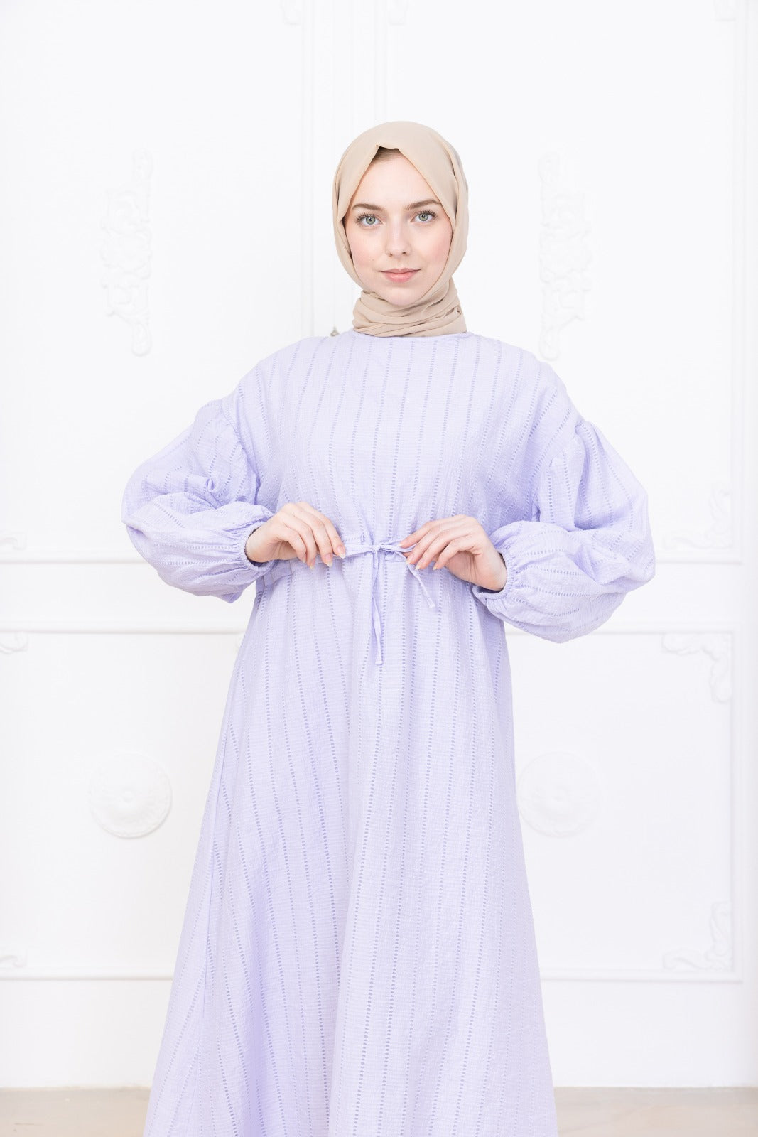 Adjustable Waist Clip Dress