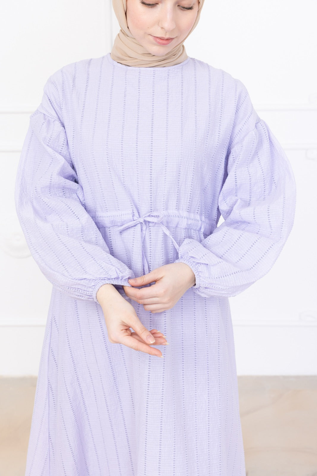 Adjustable Waist Clip Dress