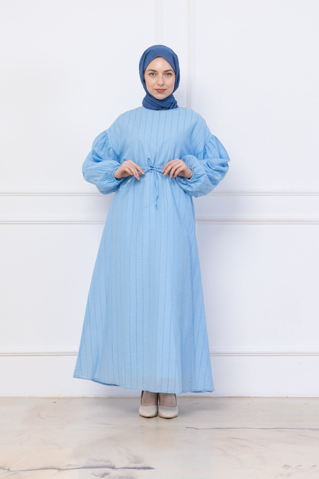 Adjustable Waist Clip Dress