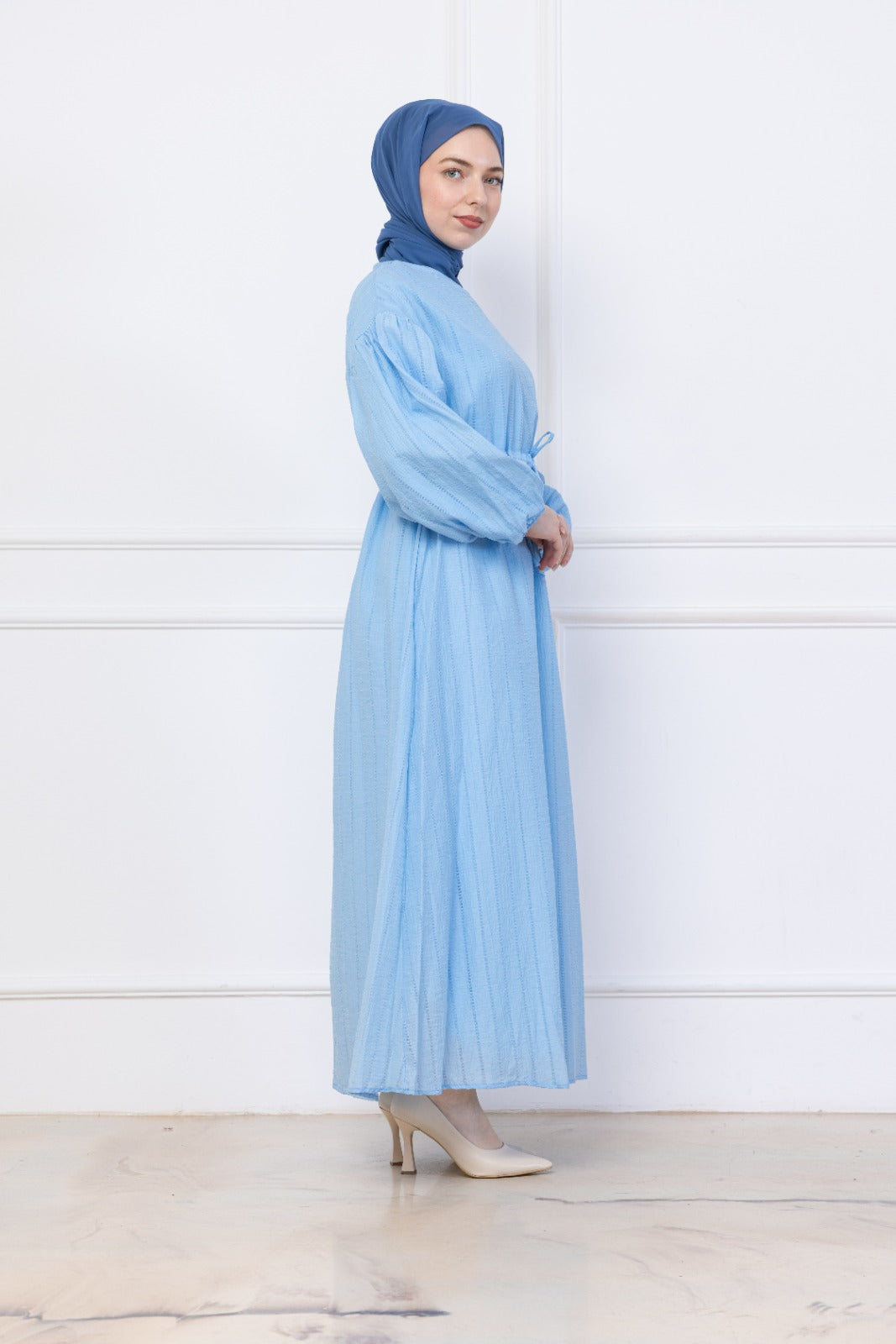 Adjustable Waist Clip Dress