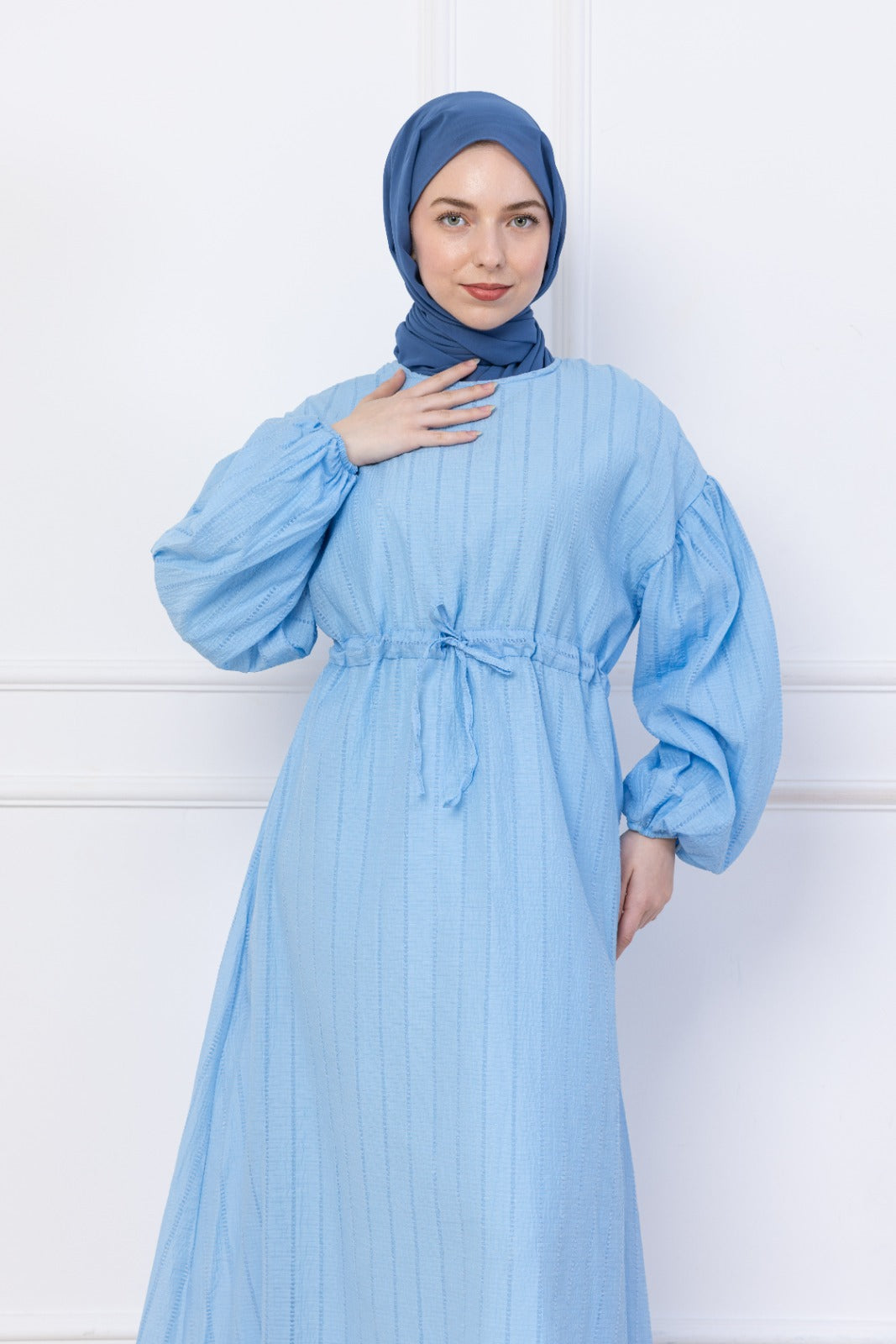 Adjustable Waist Clip Dress