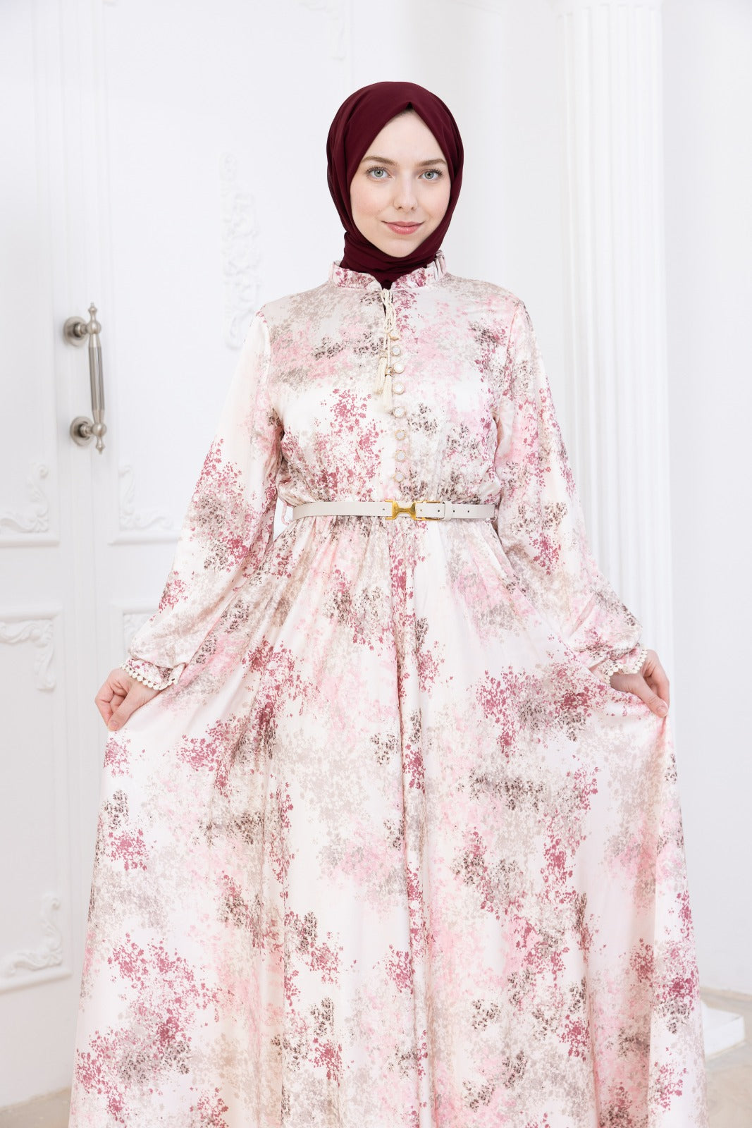 Blossom Satin Dress