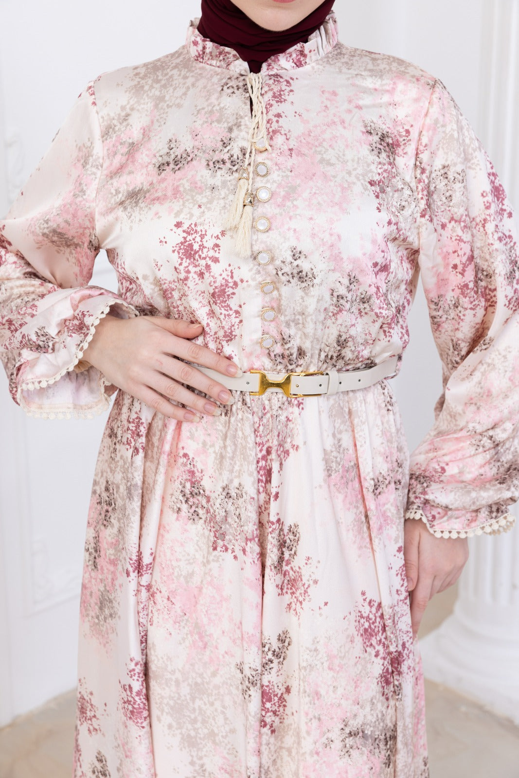 Blossom Satin Dress