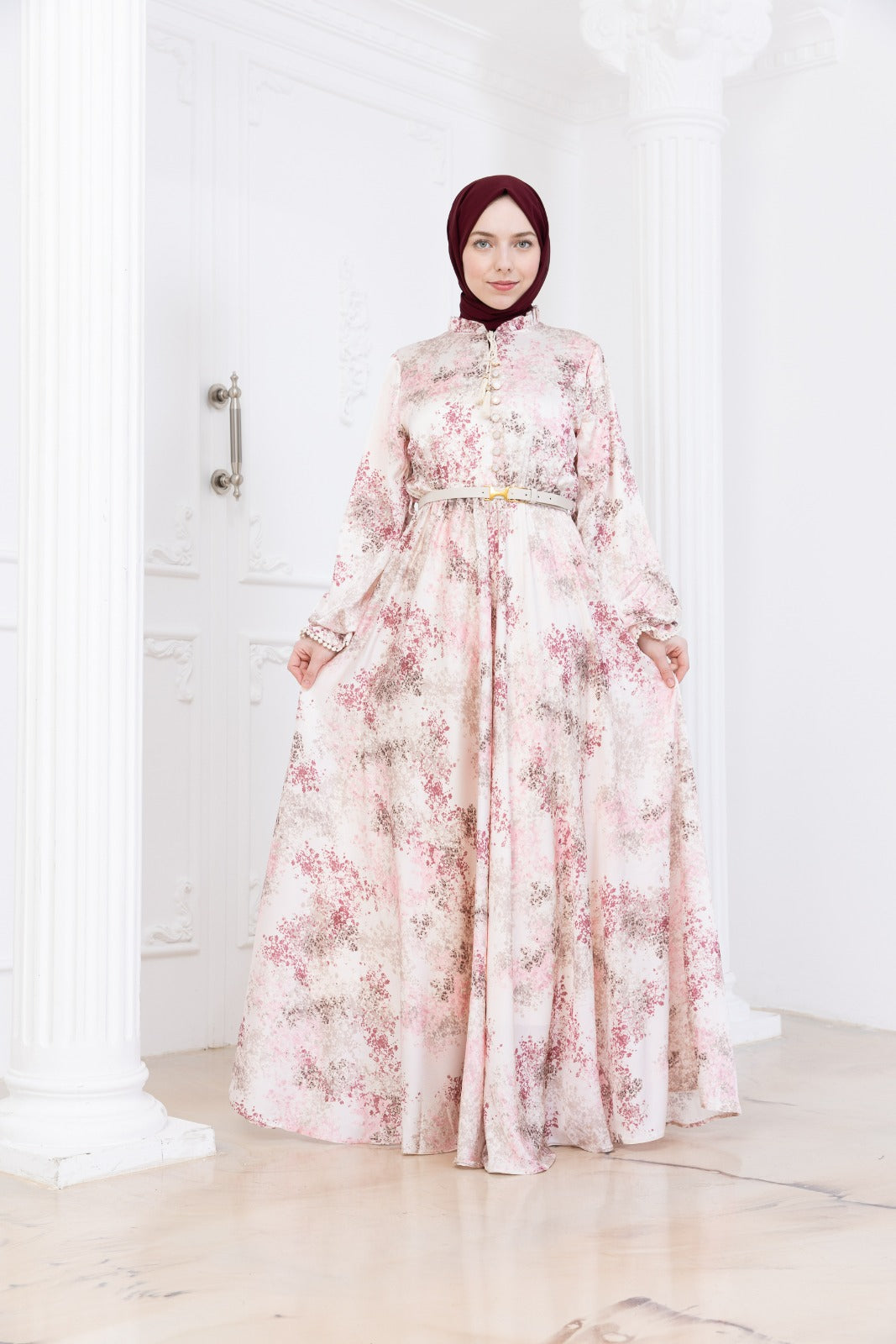 Blossom Satin Dress