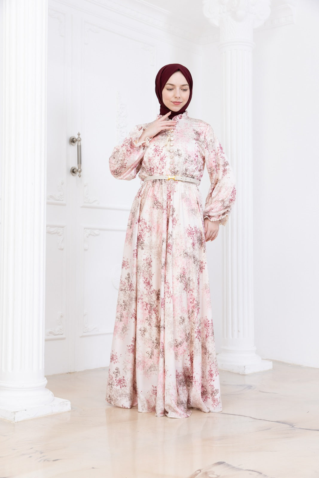 Blossom Satin Dress