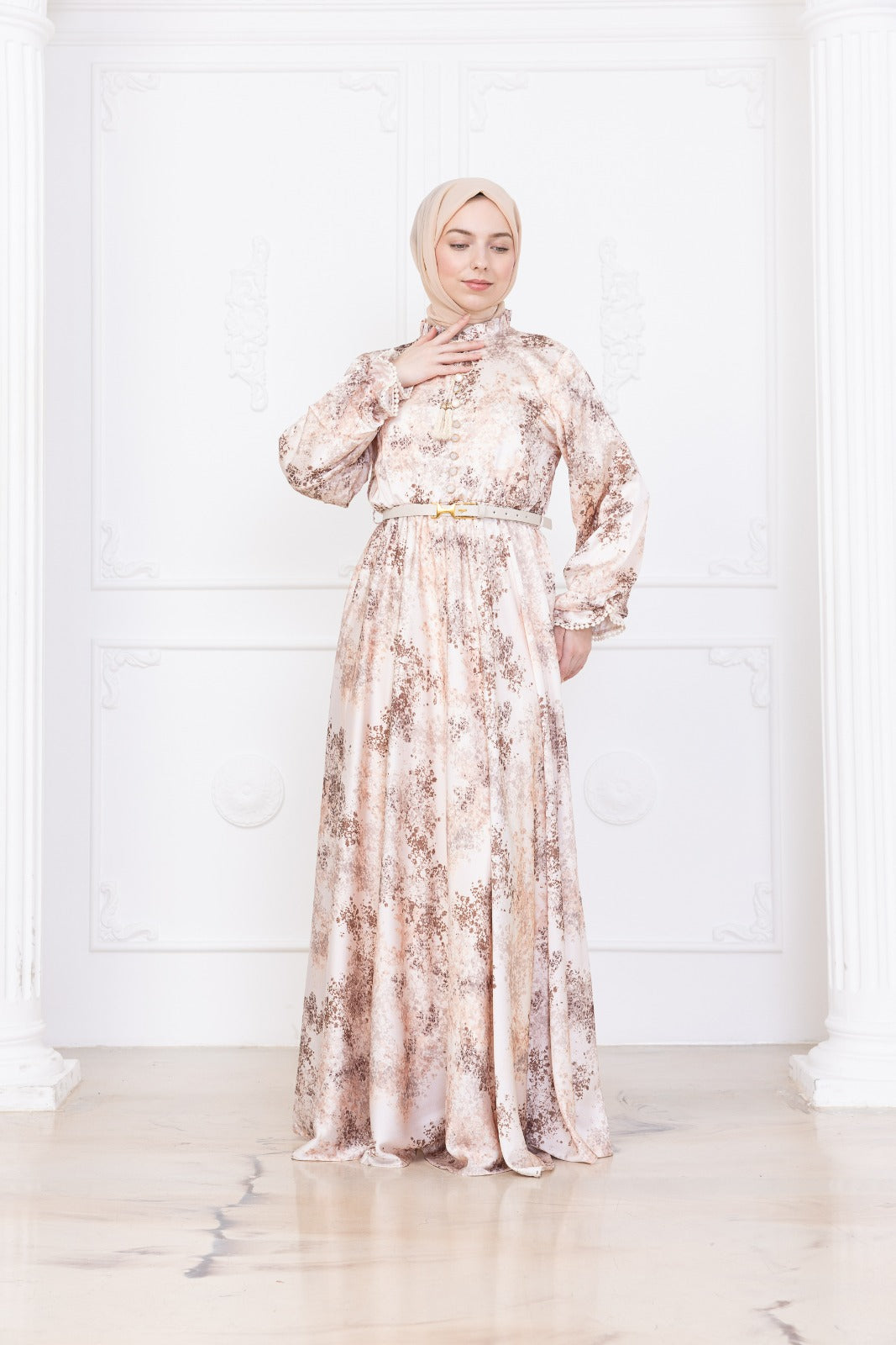 Blossom Satin Dress
