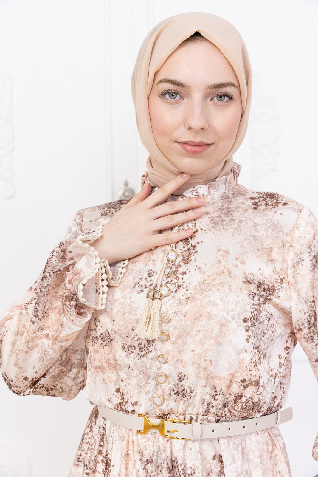 Blossom Satin Dress