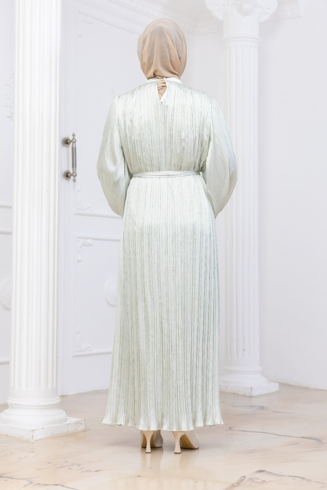 Silk Pleat Dress