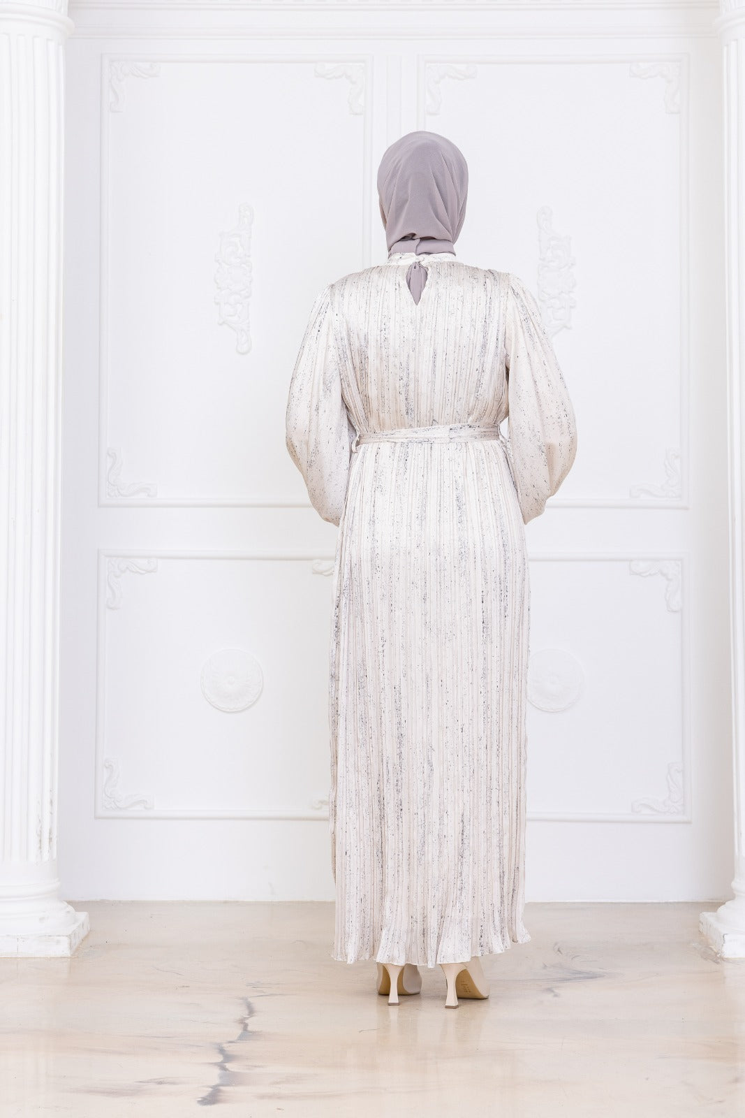 Silk Pleat Dress