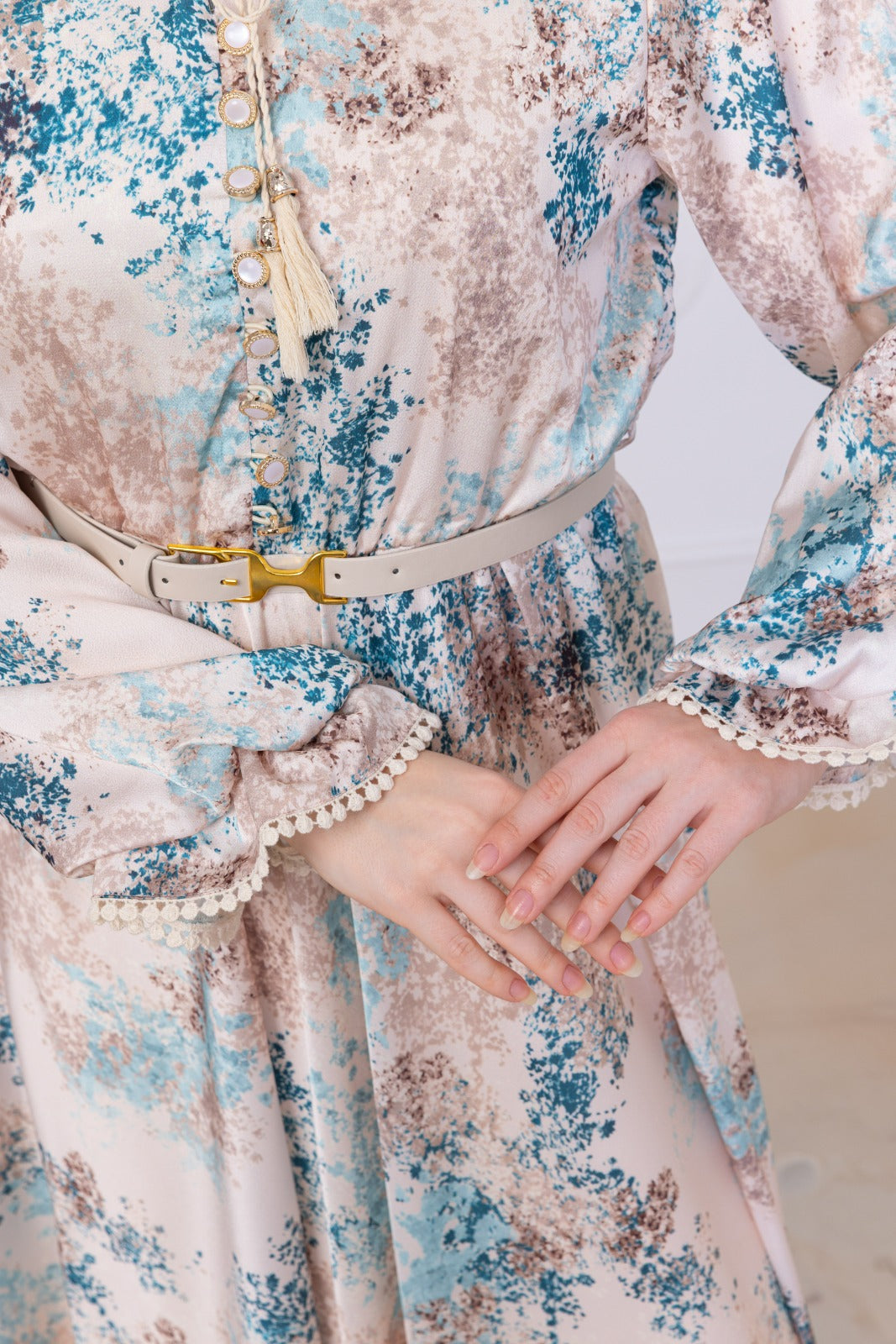 Blossom Satin Dress