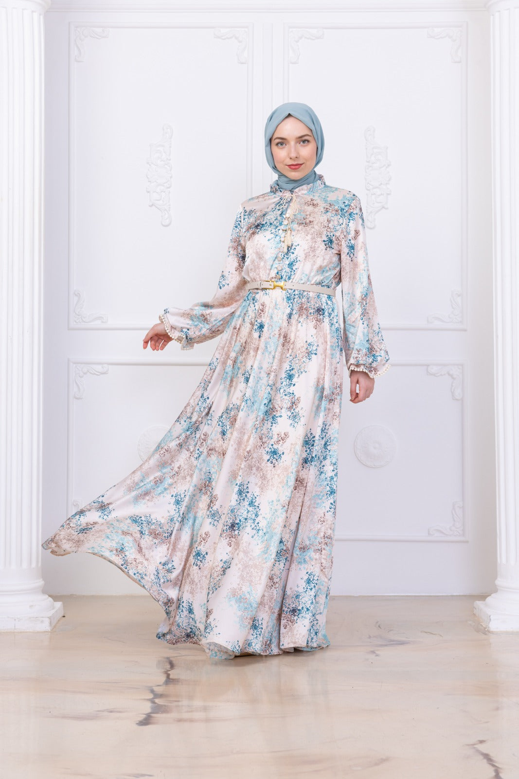 Blossom Satin Dress