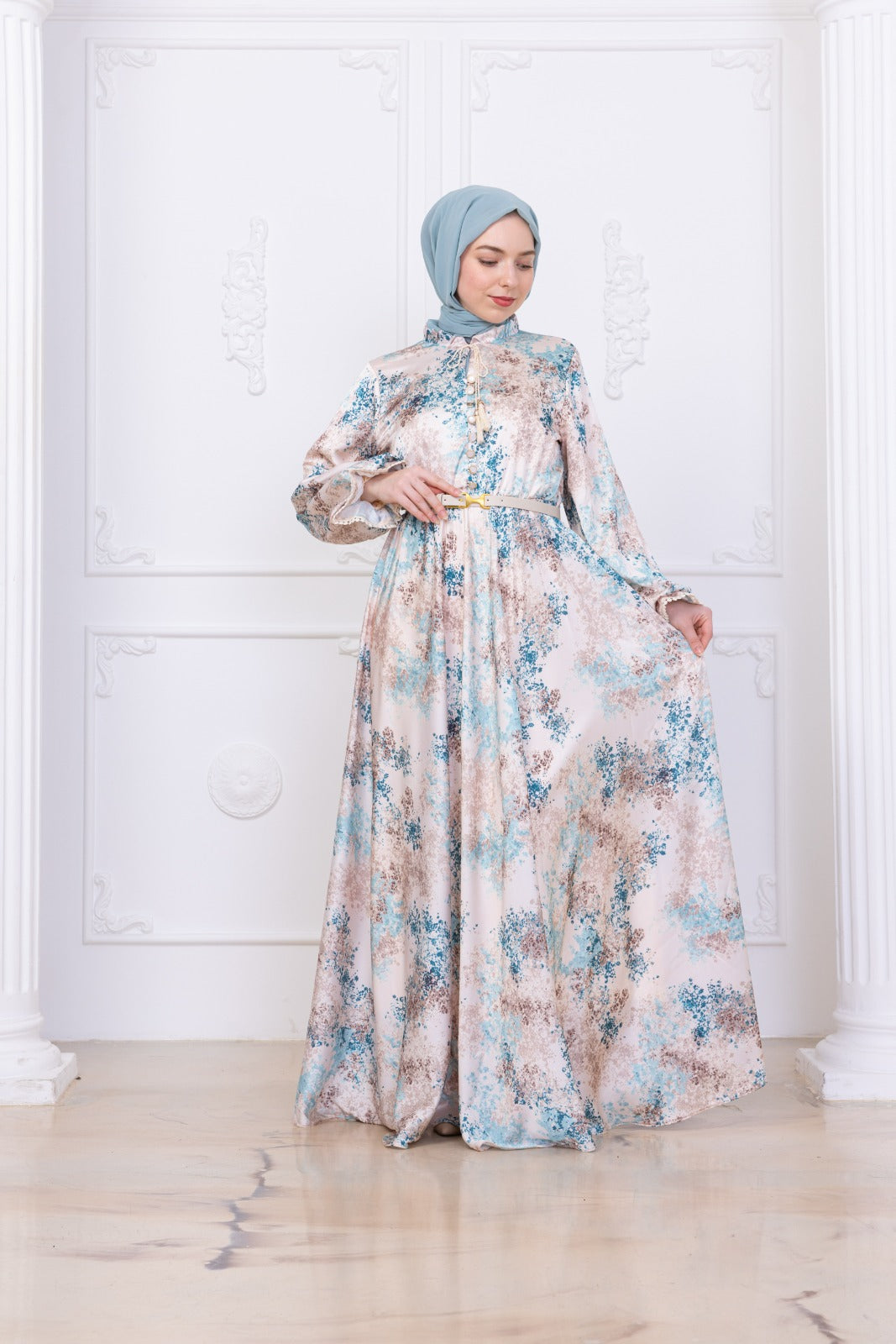 Blossom Satin Dress