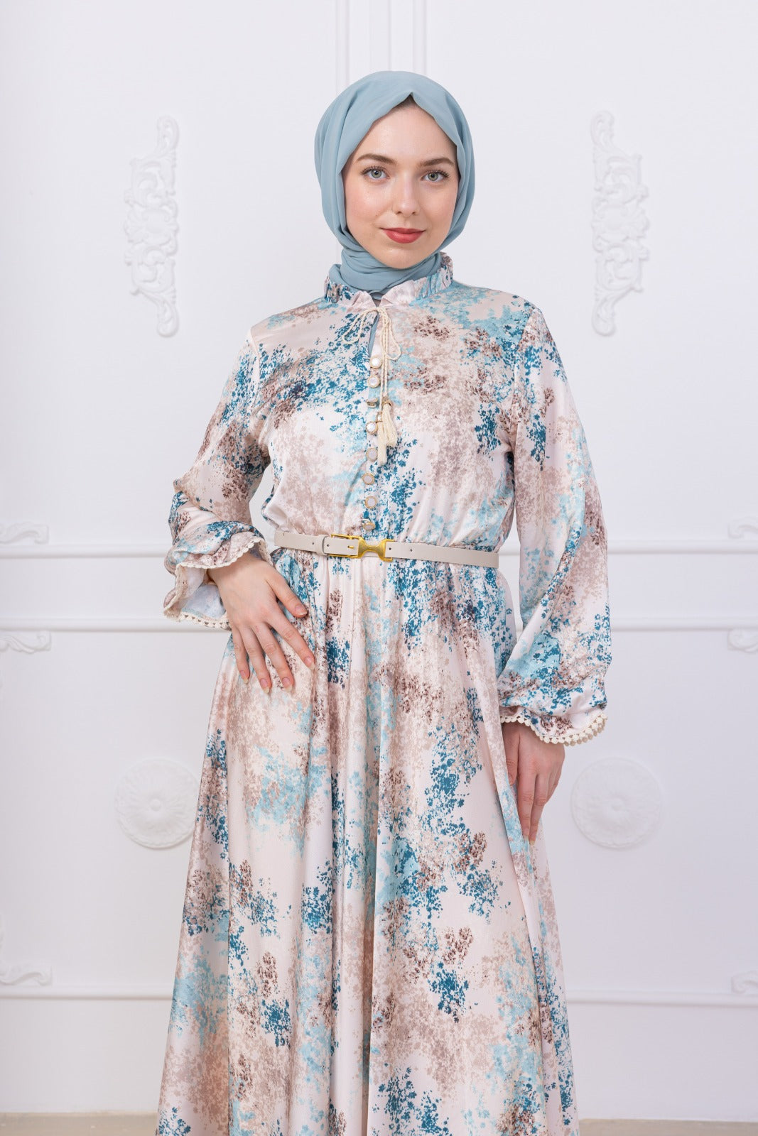 Blossom Satin Dress