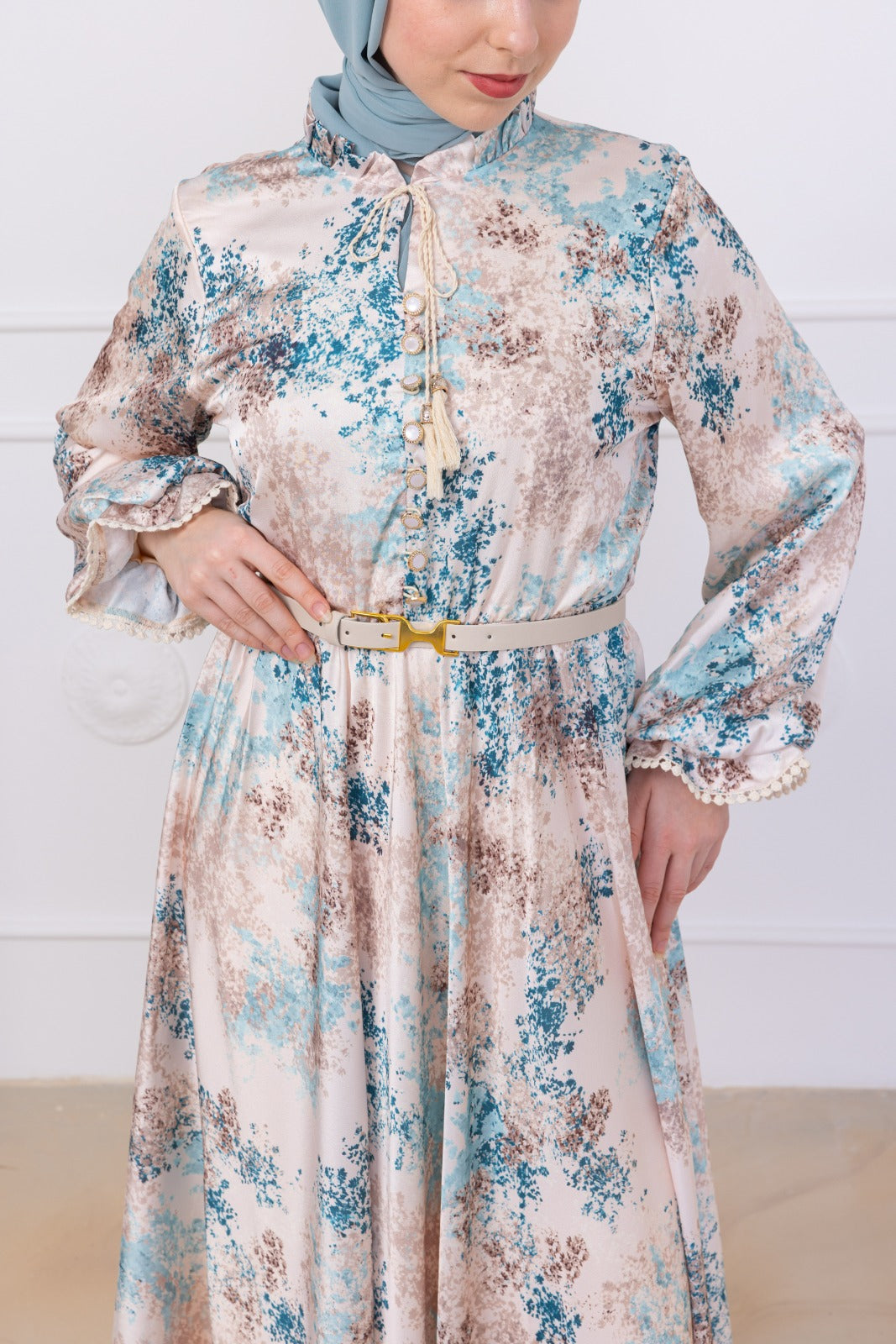 Blossom Satin Dress