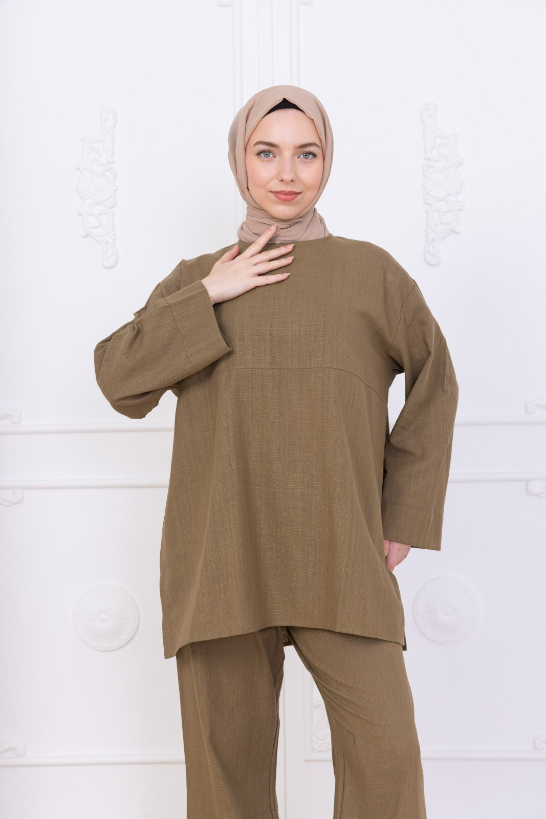 Oversized Linen Set